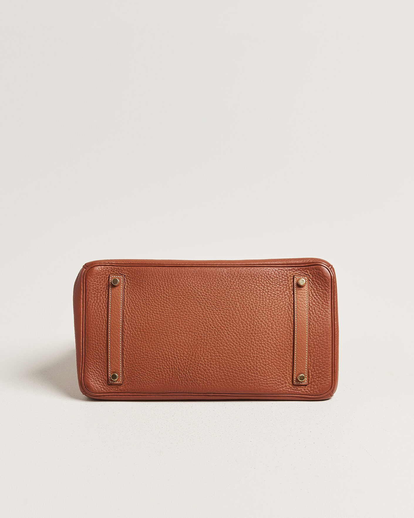 Herren | Pre-Owned & Vintage Bags | Hermès Pre-Owned | Birkin 35 Togo Leather Cognac Brown