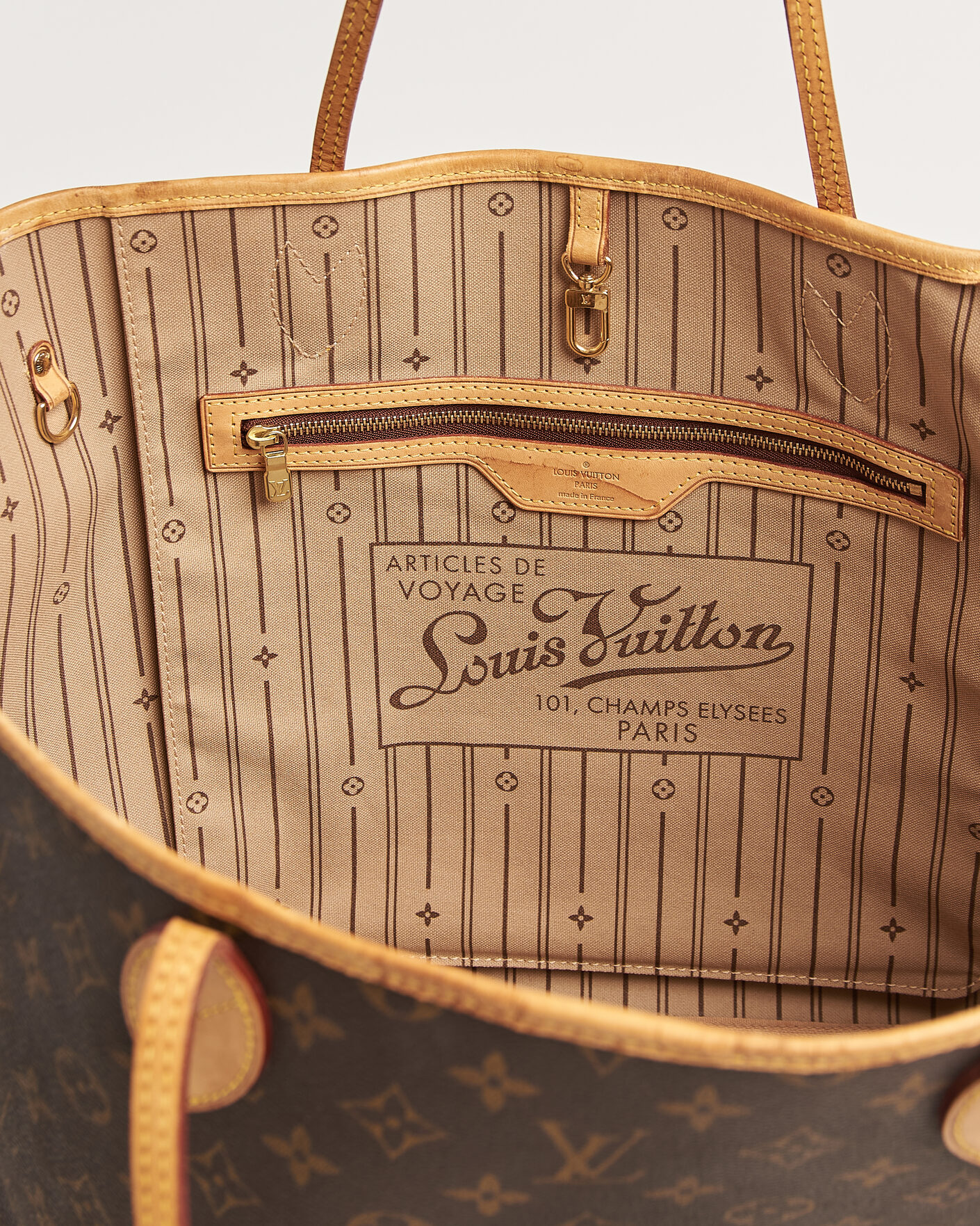 Herren | Pre-Owned & Vintage Bags | Louis Vuitton Pre-Owned | Neverfull GM Monogram