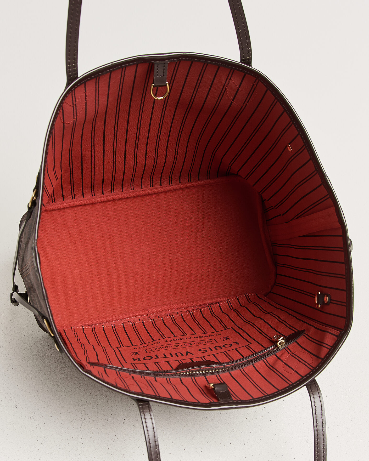 Herren | Pre-Owned & Vintage Bags | Louis Vuitton Pre-Owned | Neverfull MM Damier Ebene