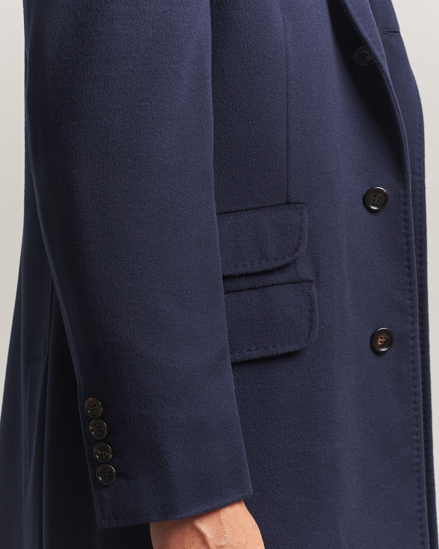 Herren | Jacken | Brunello Cucinelli | Soft Wool Coat Navy