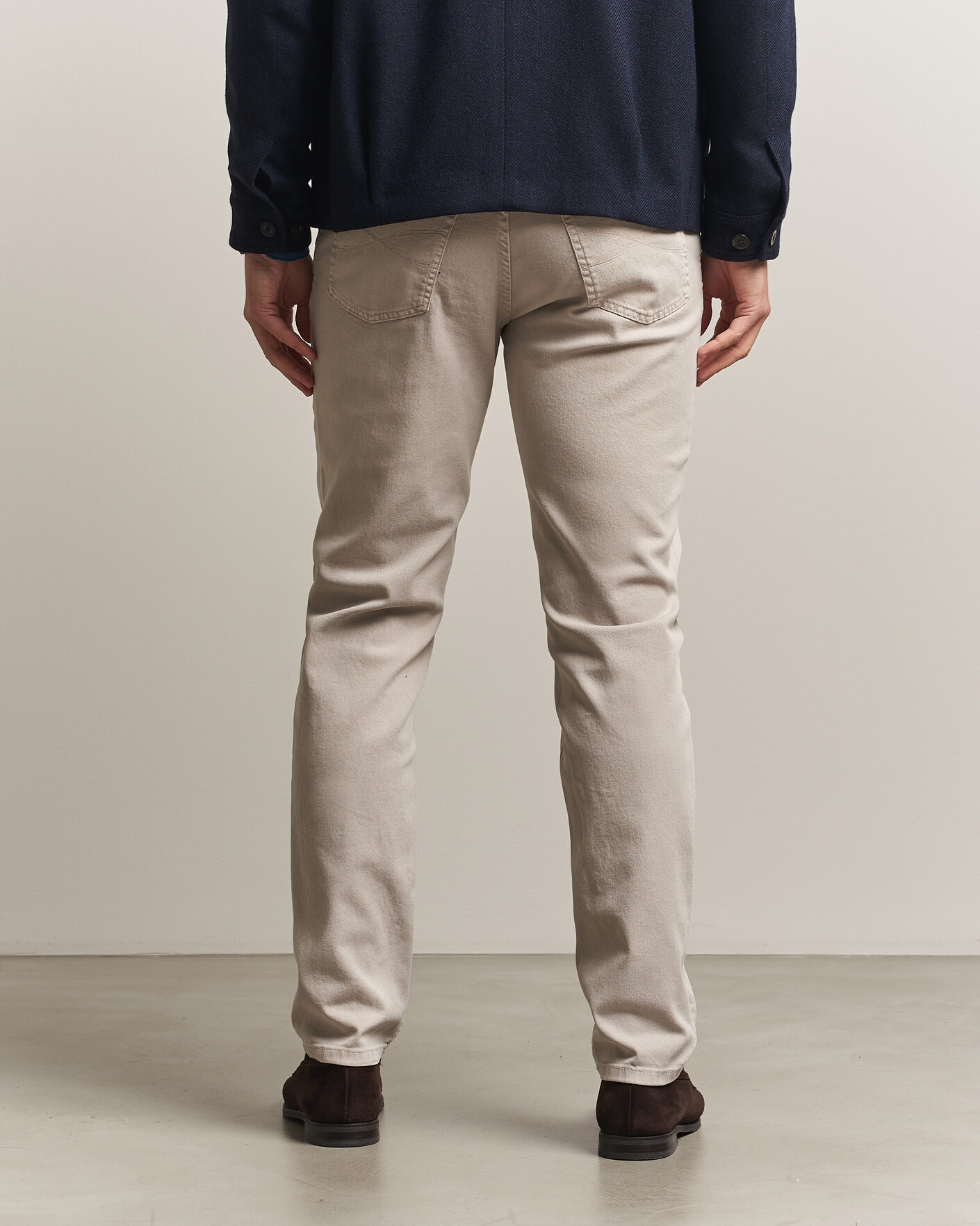 Herren | Hosen | Brunello Cucinelli | Slim Fit Bull Denim Pants Beige