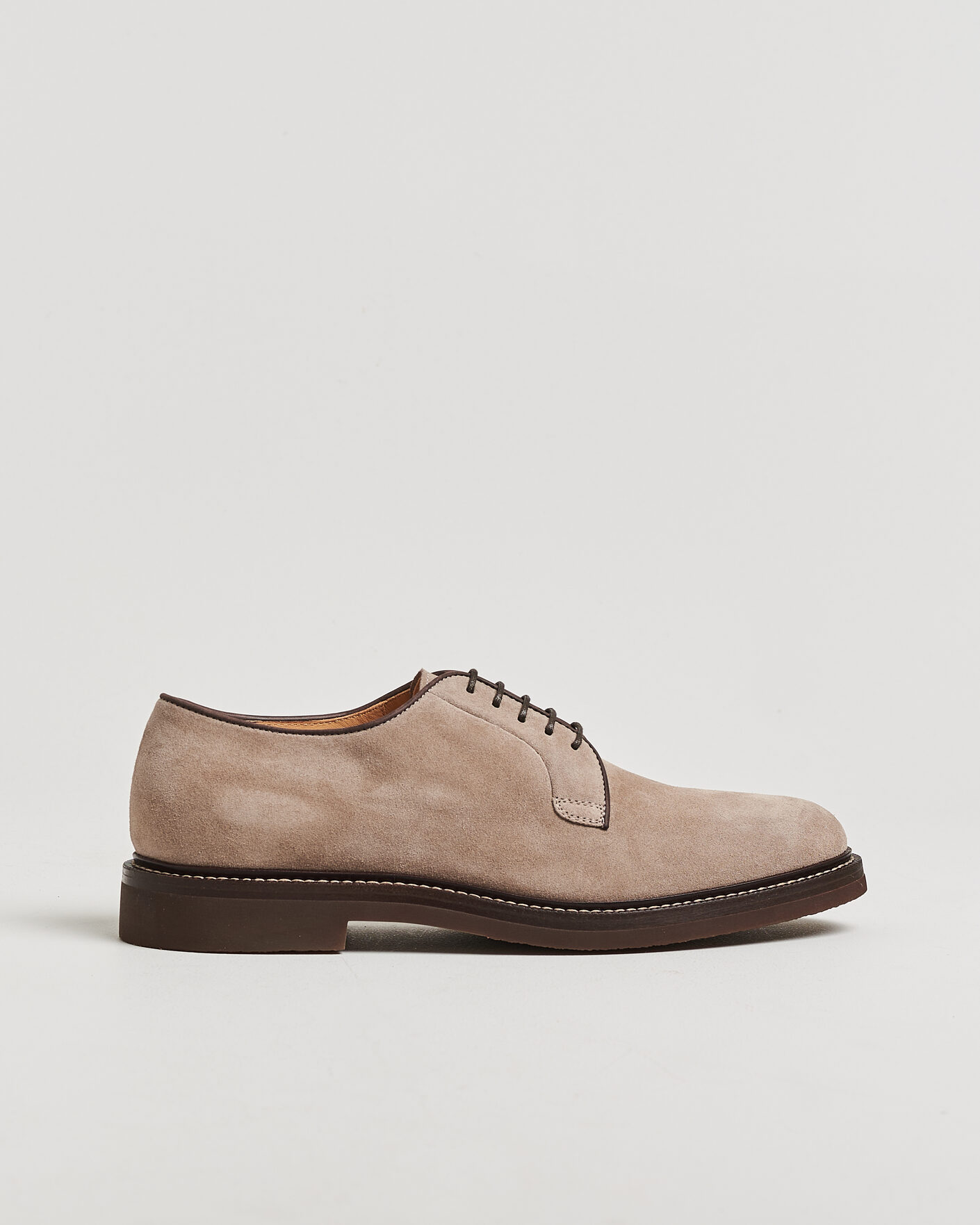 Herren | Derby | Brunello Cucinelli | Plain Toe Derby Sand