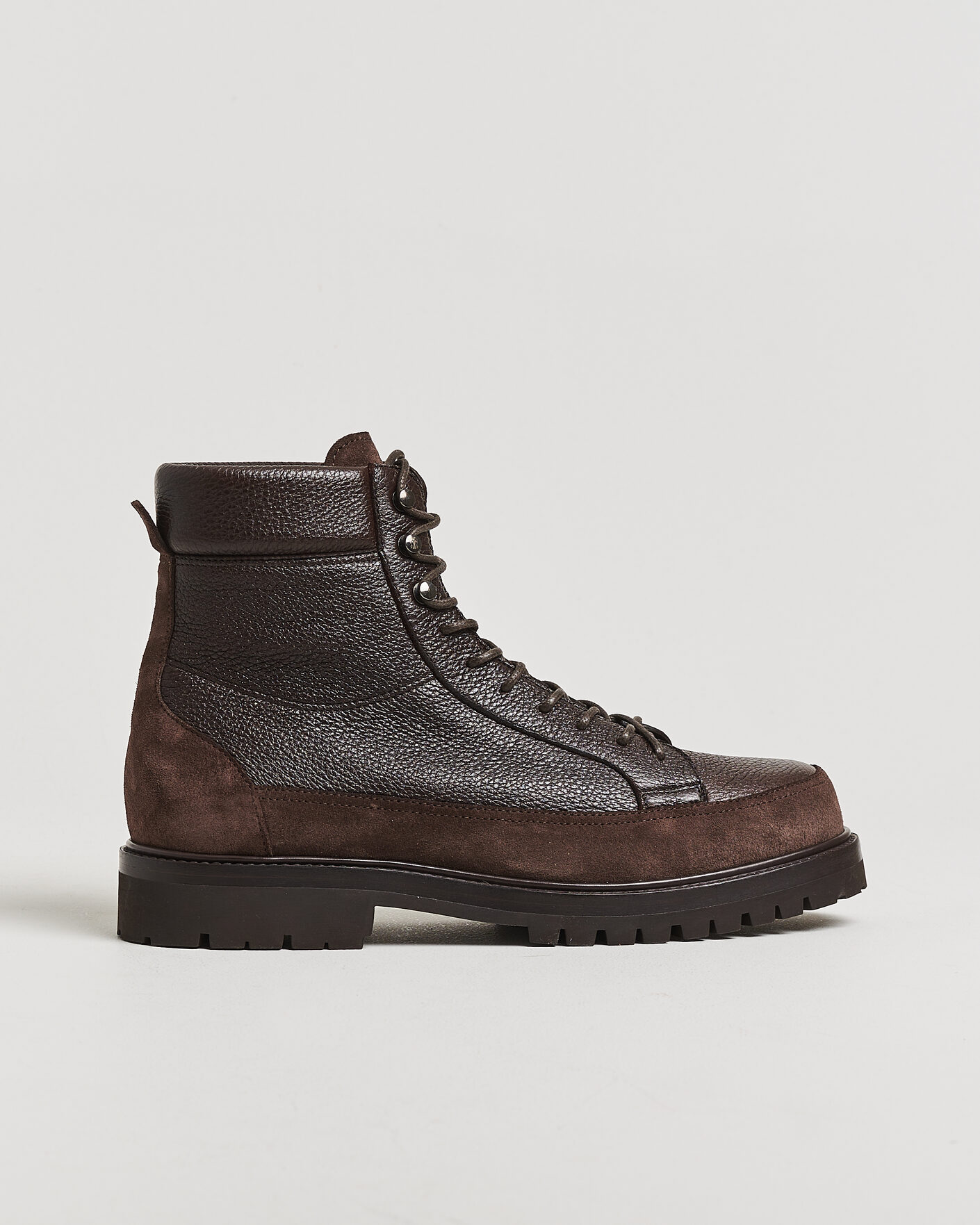 Herren | Boots | Brunello Cucinelli | Lace Up Boots Dark Brown