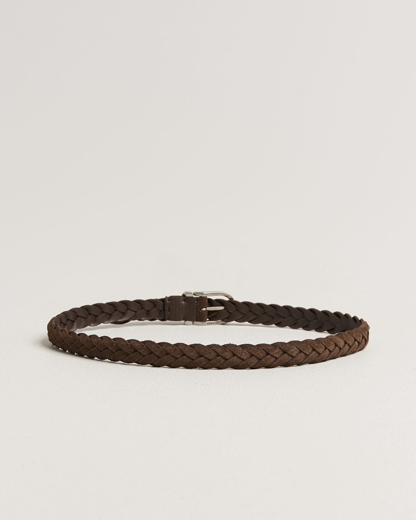 Herren | Gürtel | Brunello Cucinelli | Suede Belt Dark Brown
