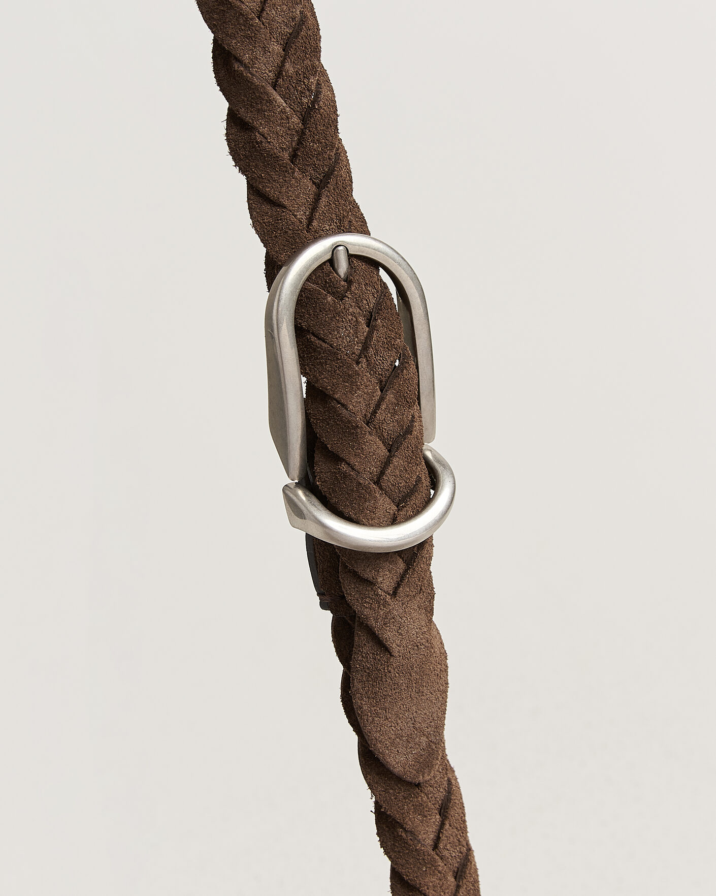 Herren | Gürtel | Brunello Cucinelli | Suede Belt Dark Brown