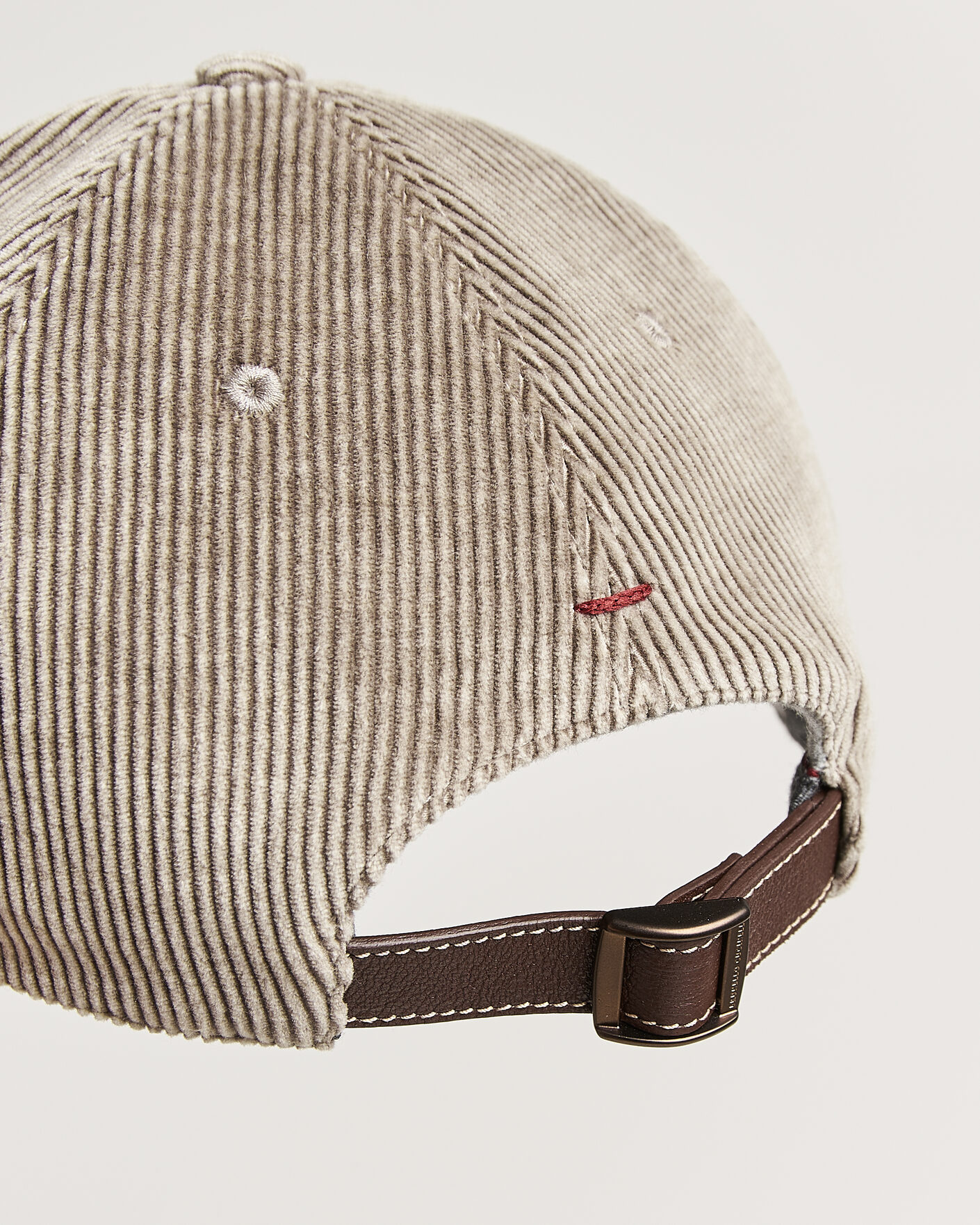 Herren | Hüte & Mützen | Brunello Cucinelli | Corduroy Baseball Cap Taupe