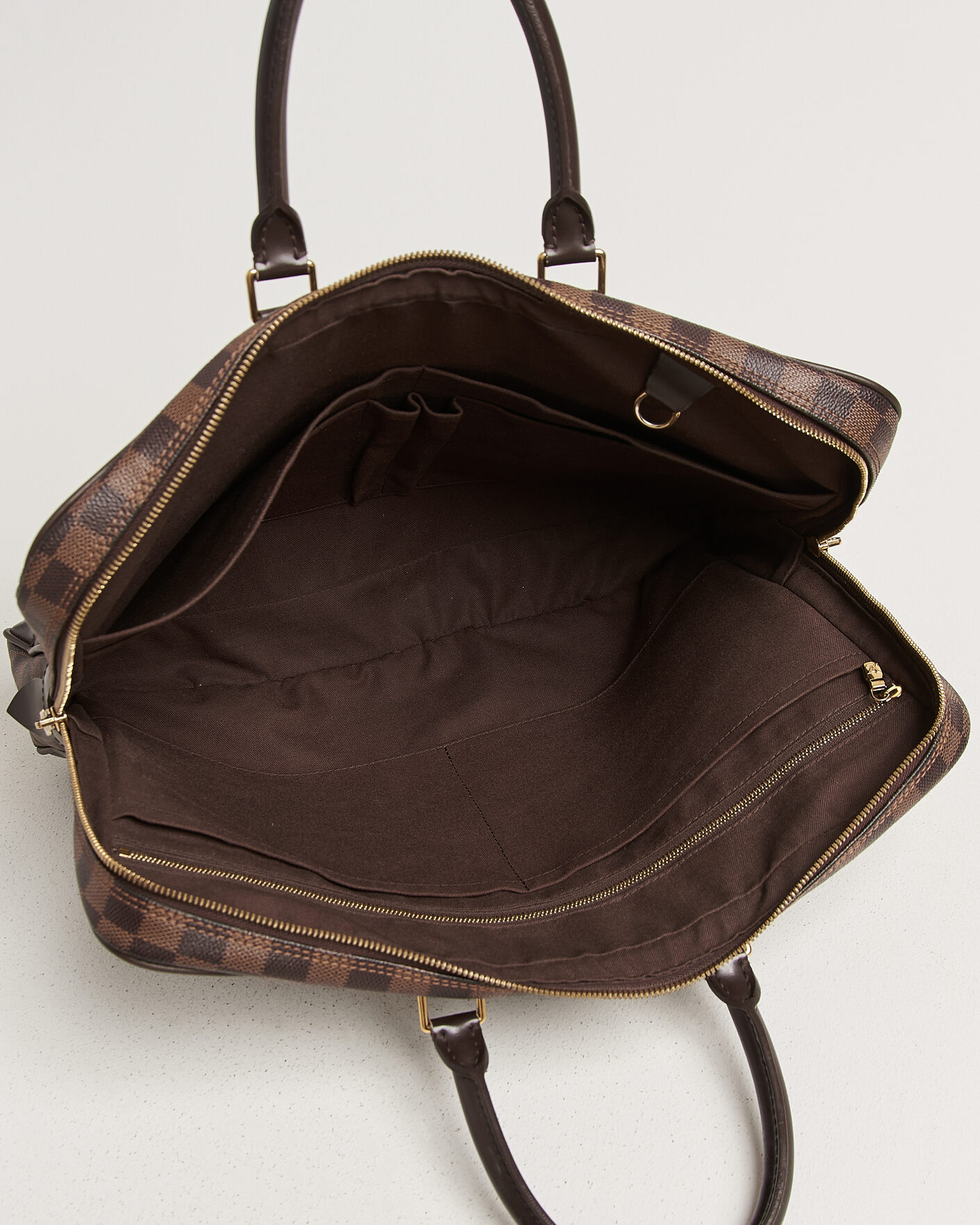 Herren | Pre-Owned & Vintage Bags | Louis Vuitton Pre-Owned | Porte Documents Voyage Damier Ebene