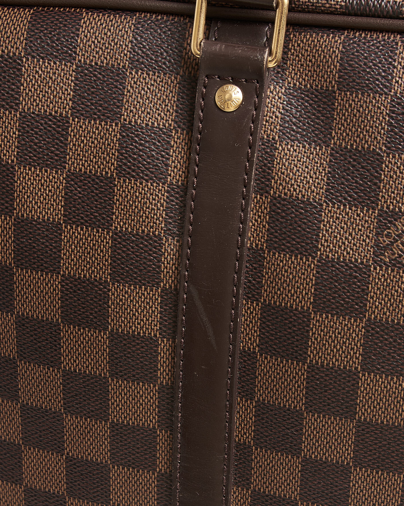 Herren | Pre-Owned & Vintage Bags | Louis Vuitton Pre-Owned | Porte Documents Voyage Damier Ebene
