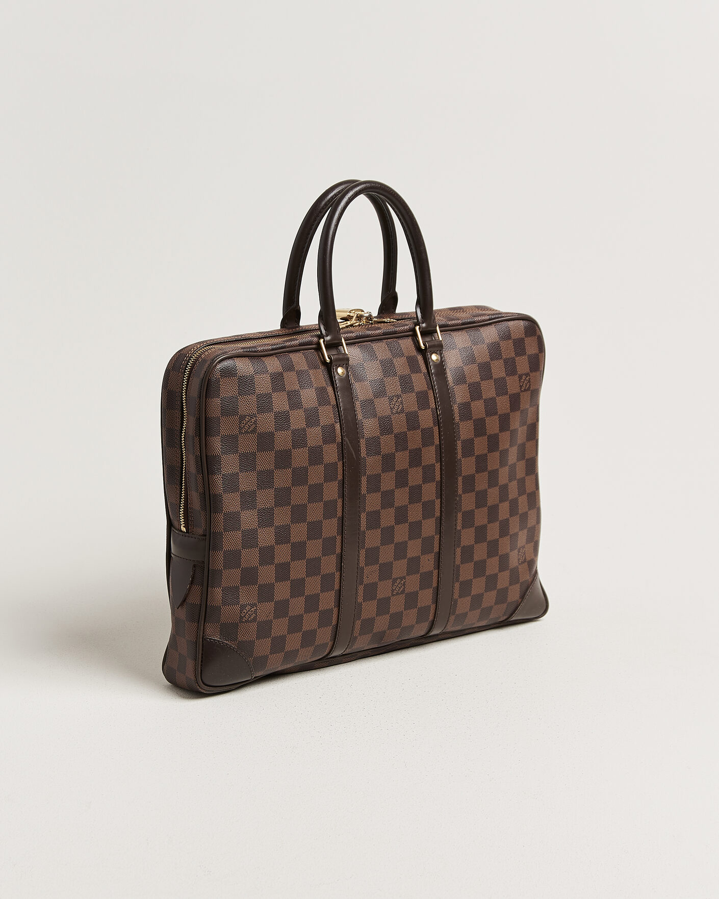 Herren | Pre-Owned & Vintage Bags | Louis Vuitton Pre-Owned | Porte Documents Voyage Damier Ebene