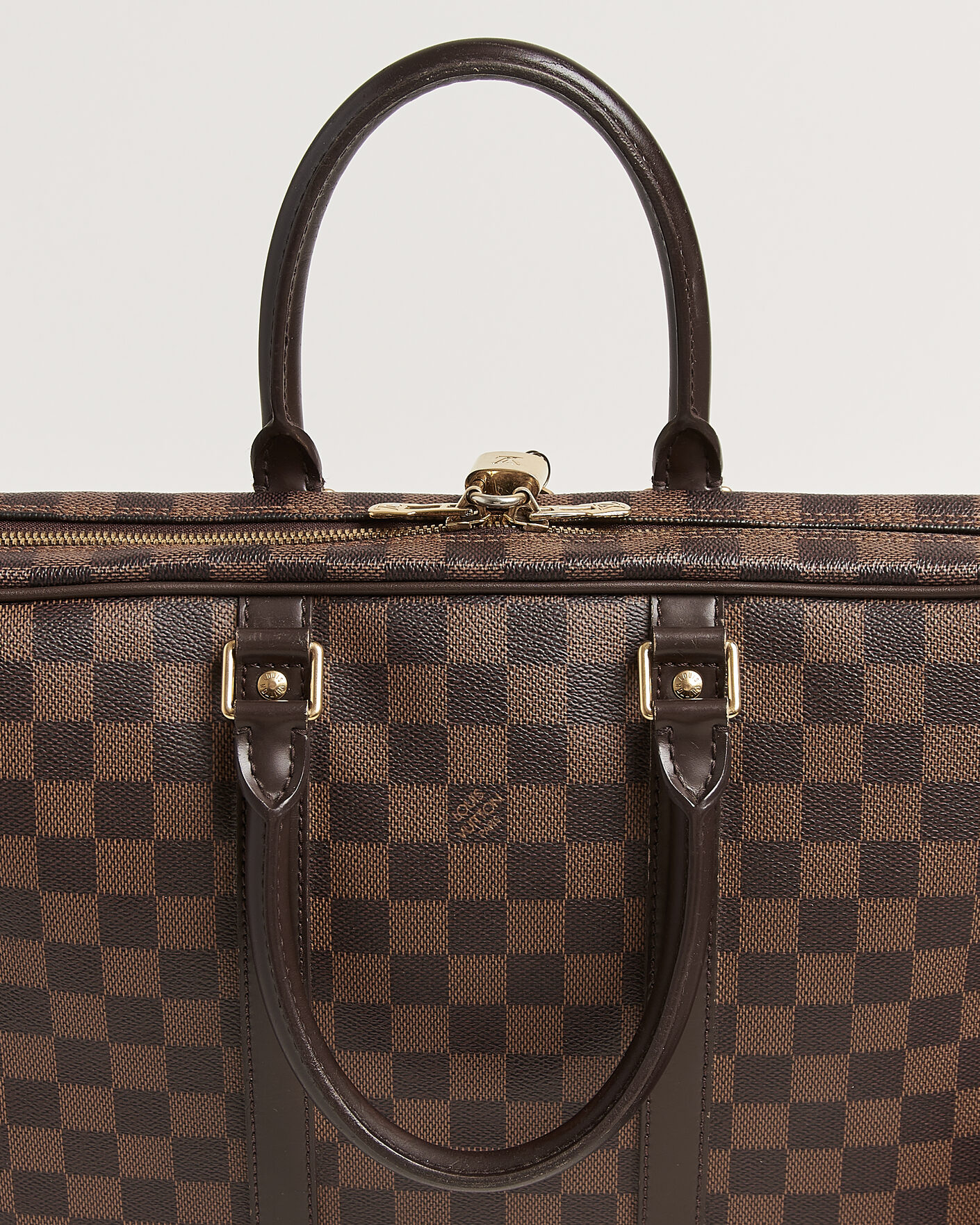 Herren | Pre-Owned & Vintage Bags | Louis Vuitton Pre-Owned | Porte Documents Voyage Damier Ebene