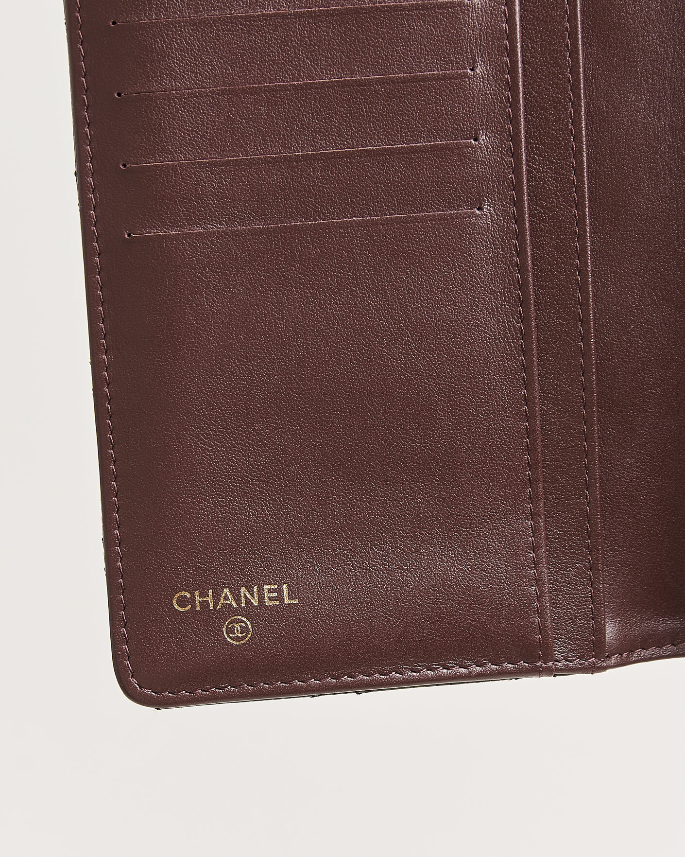 Herren | Pre-Owned & Vintage Bags | Chanel Pre-Owned | Classic Bifold Wallet Caviar Leather Black