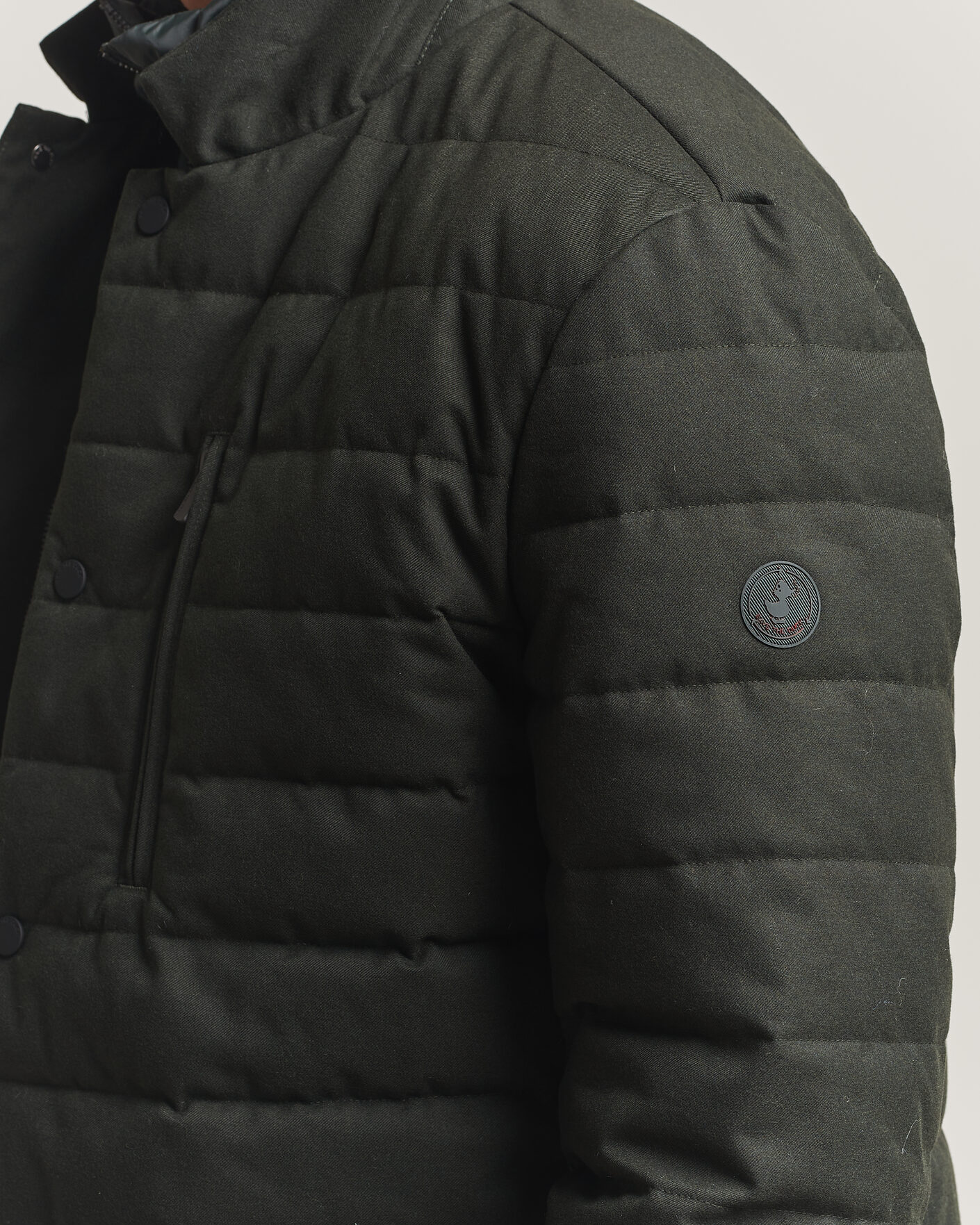 Herren | Jacken | Save The Duck | Felipe Padded Flannel Jacket Green Black