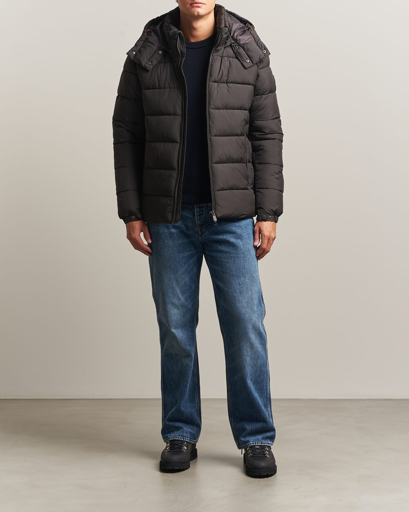 Herren | Jacken | Save The Duck | Boris Matt Padded Puffer Brown Black