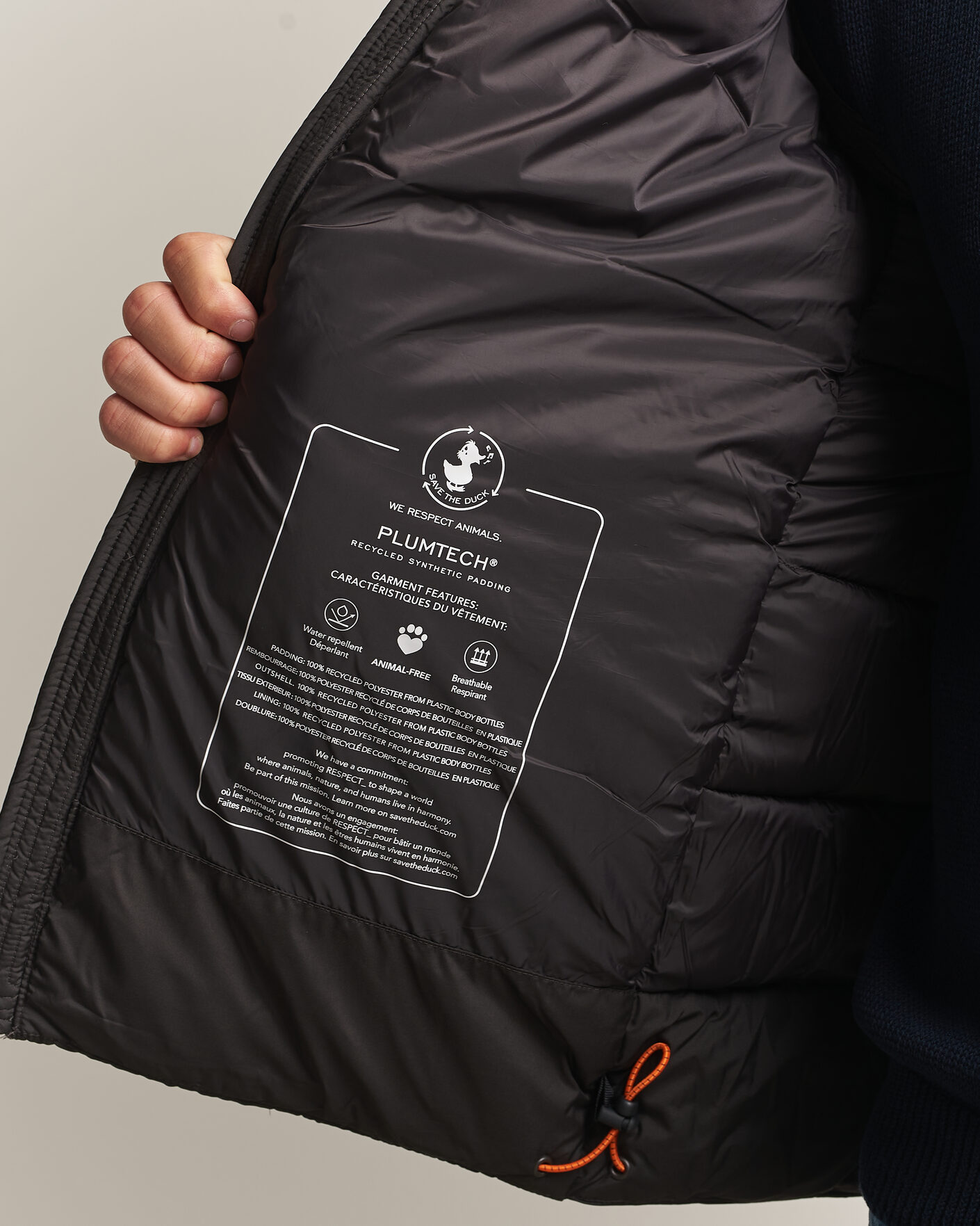 Herren | Jacken | Save The Duck | Boris Matt Padded Puffer Brown Black