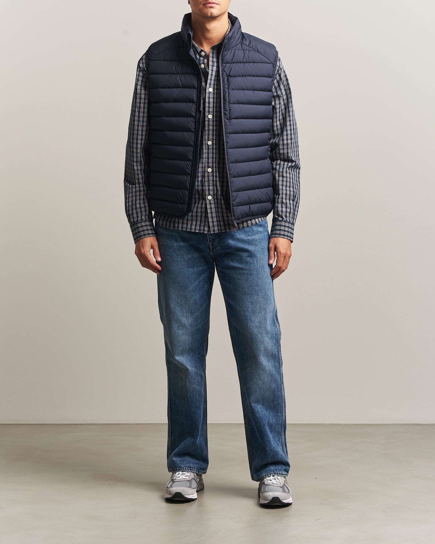 Herren | Westen | Save The Duck | Rhus Matt Lightweight Vest Blue Black