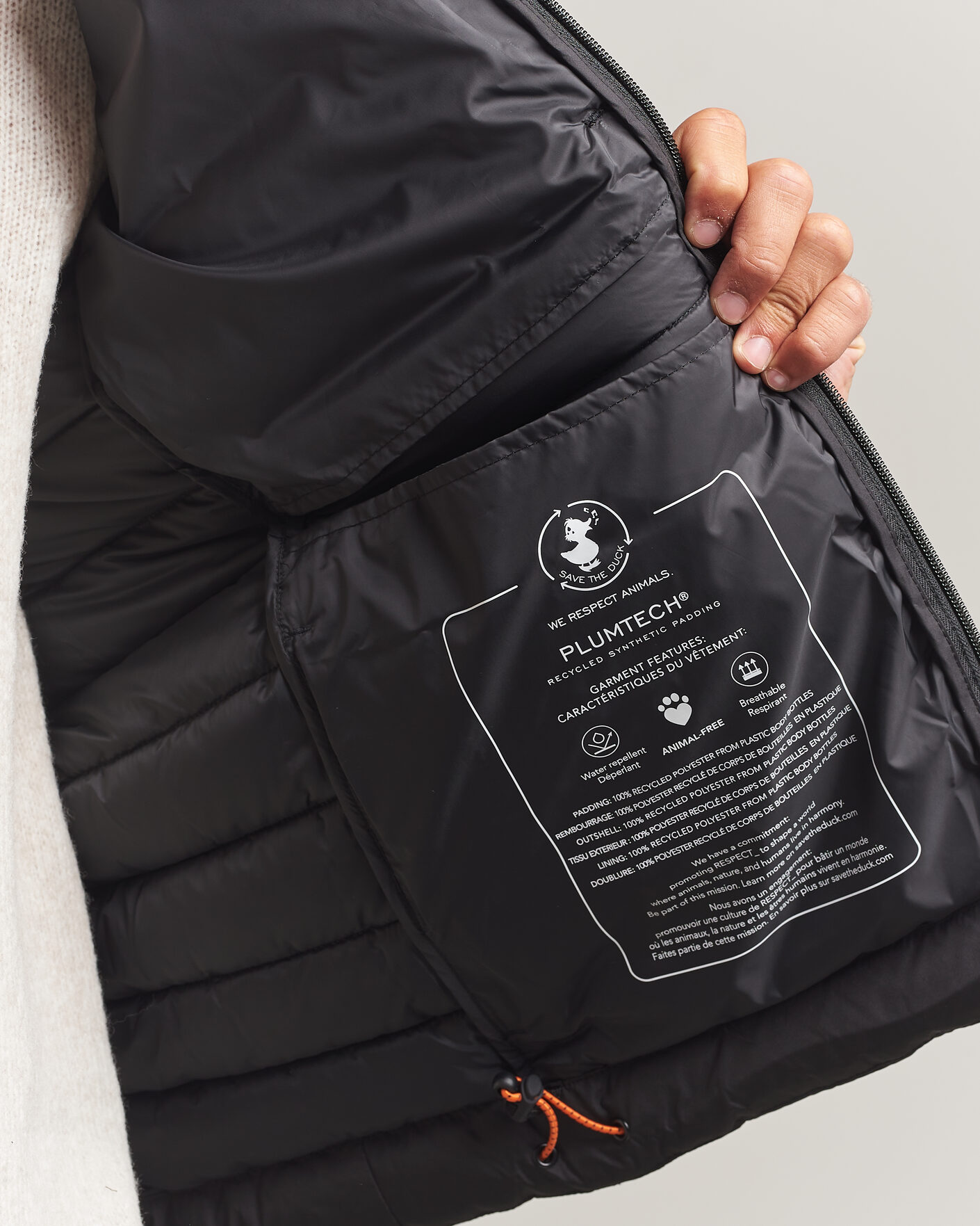Herren | Jacken | Save The Duck | Juncus Matt Lightweight Hood Jacket Black