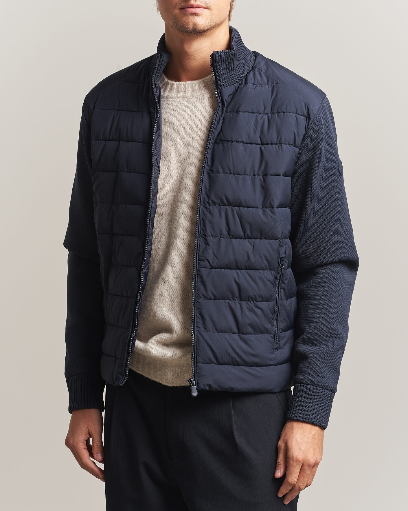 Herren | Jacken | Save The Duck | Sedum Hybrid Jacket Blue Black