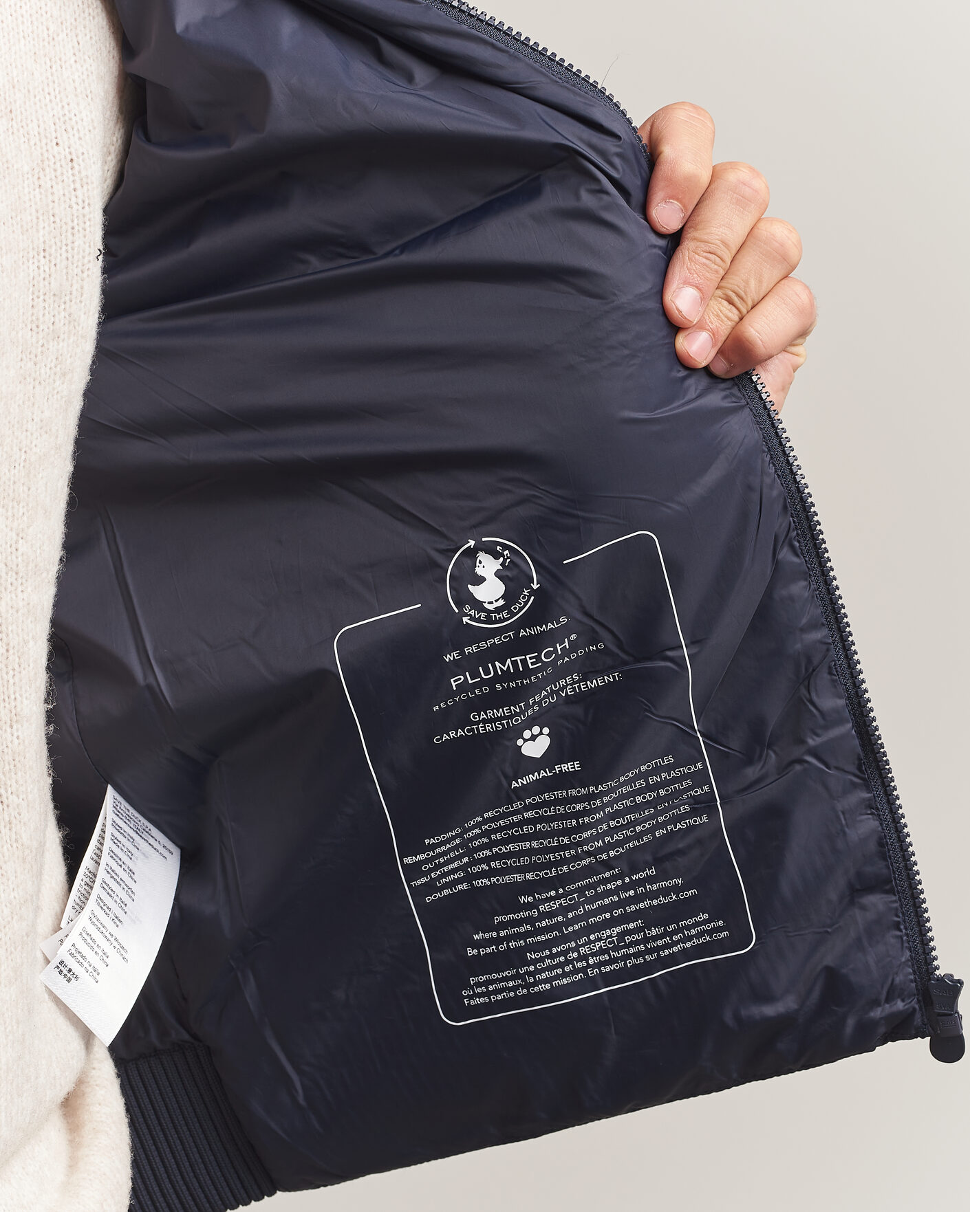 Herren | Jacken | Save The Duck | Sedum Hybrid Jacket Blue Black