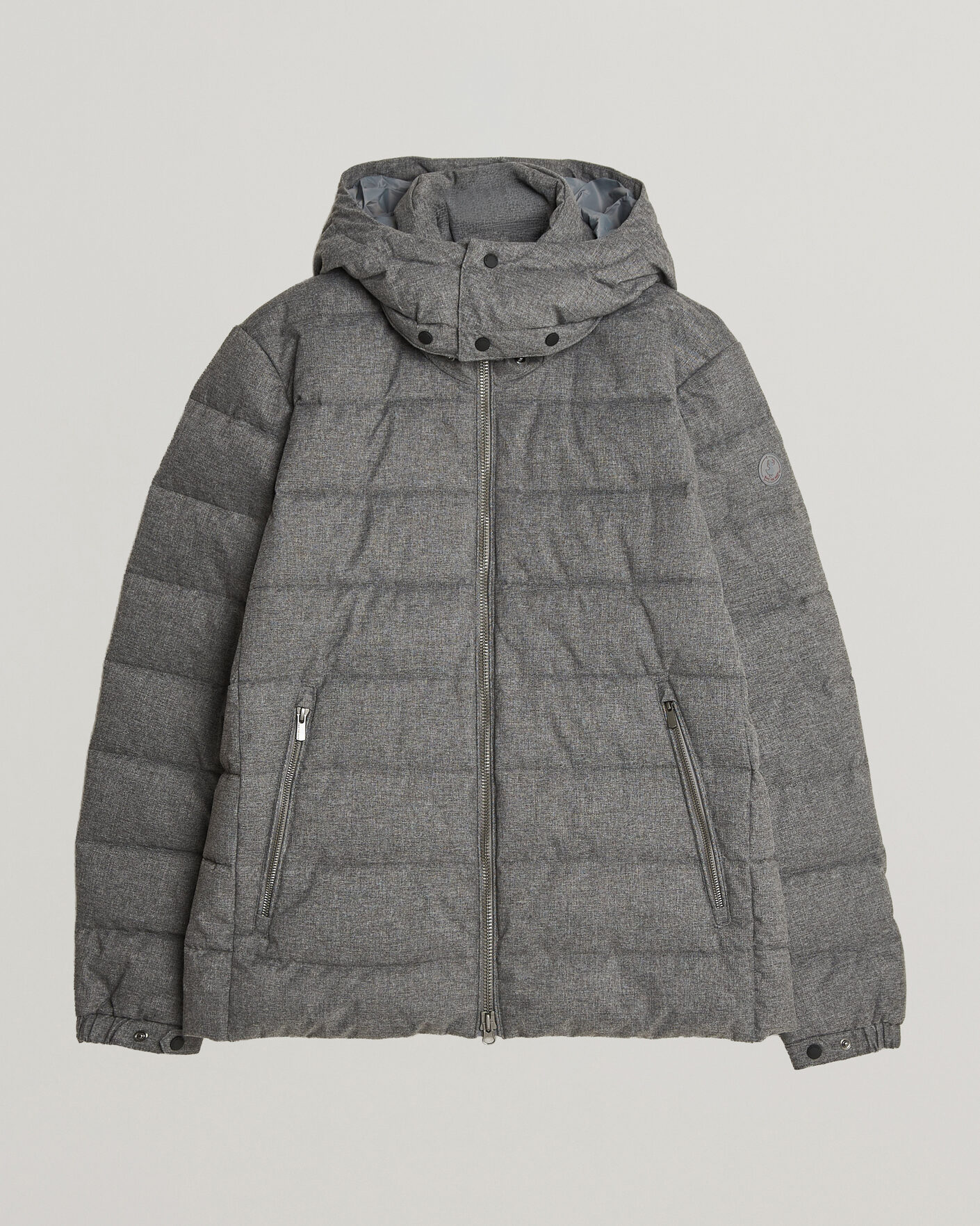 Herren | Jacken | Save The Duck | Constantin Padded Flannel Jacket Mid Grey Melange