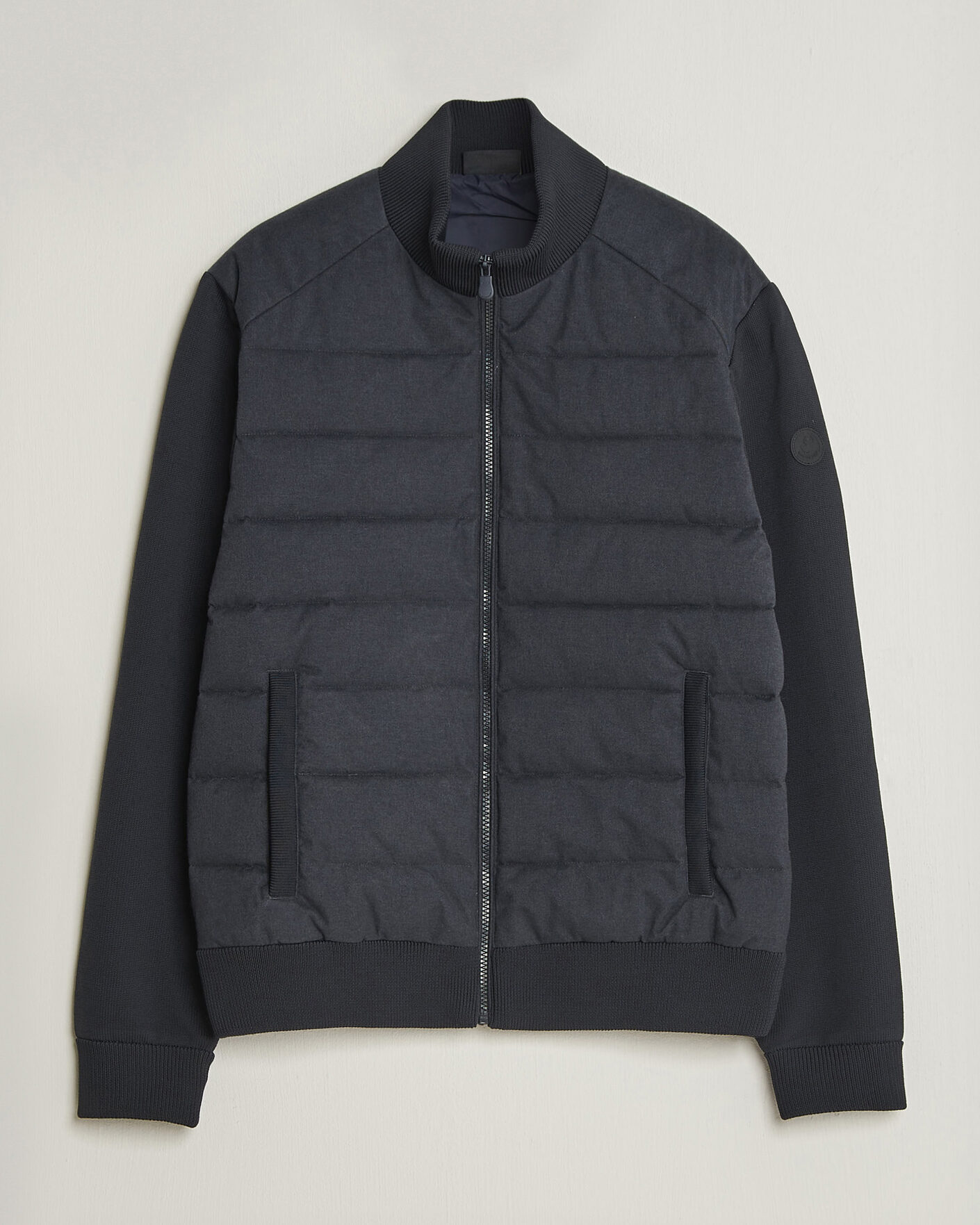 Herren | Jacken | Save The Duck | Lasse Padded Hybrid Jacket Navy Blue Melange