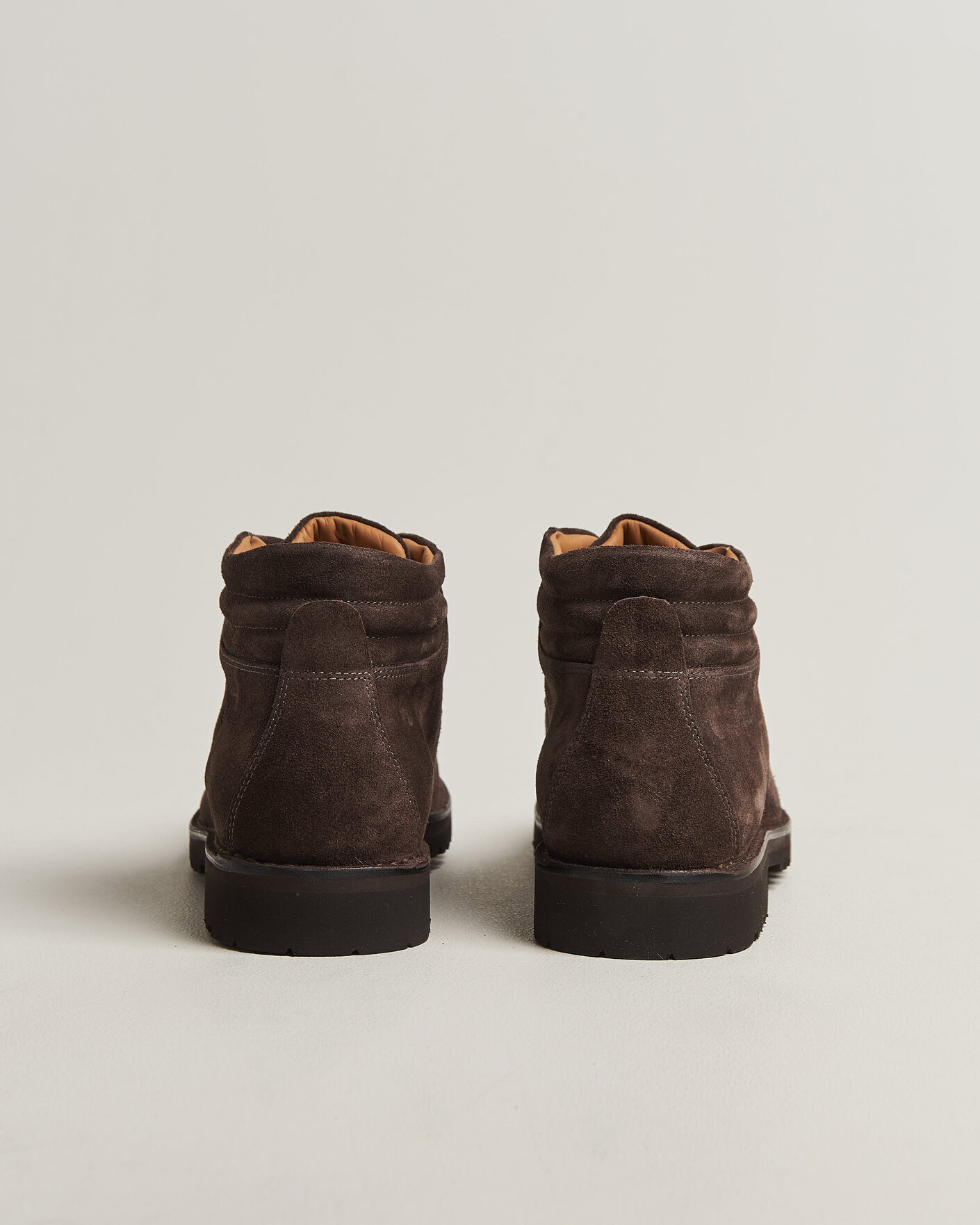 Herren | Boots | Fracap | M127 Suede Boot Dark Brown
