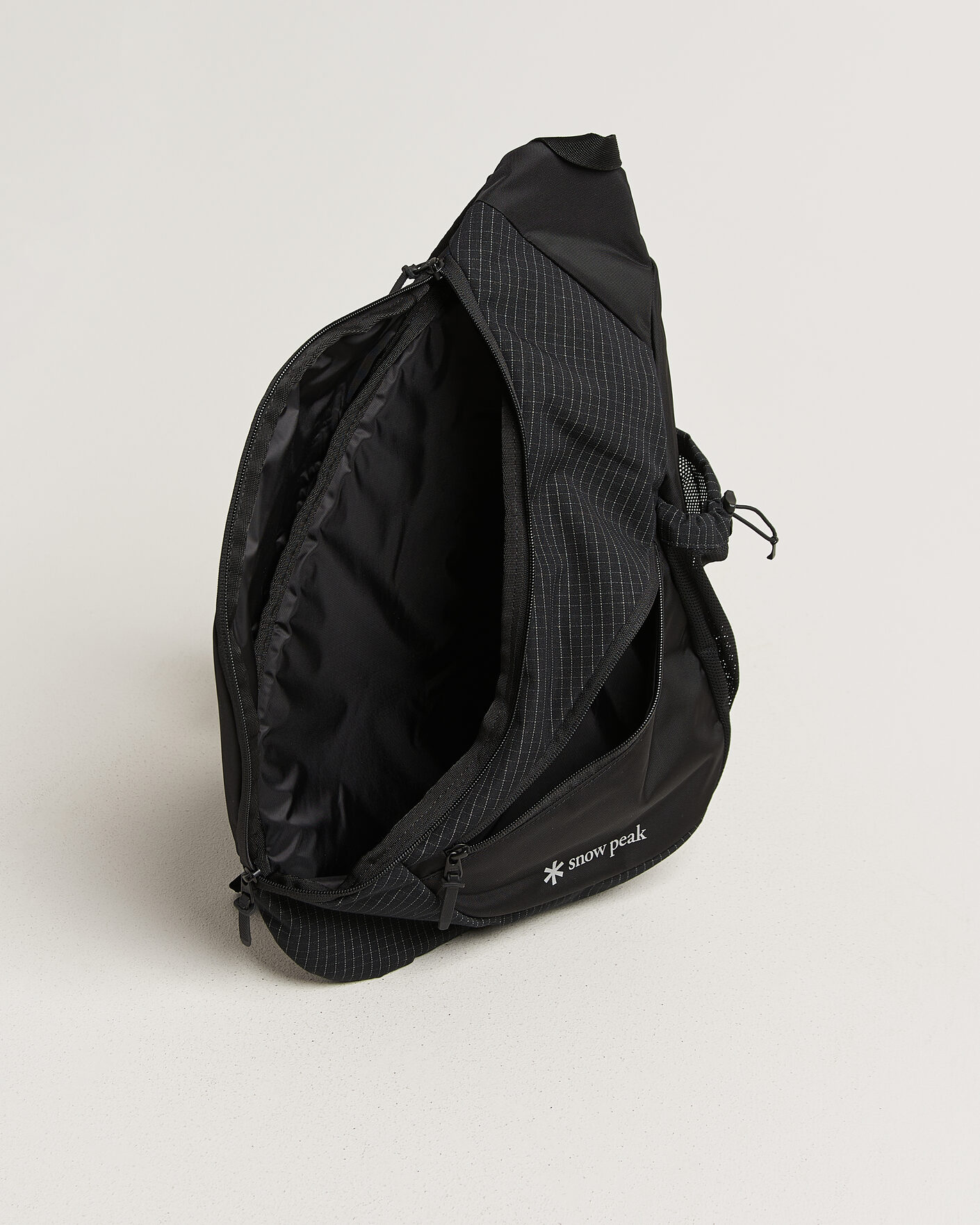 Herren | Taschen | Snow Peak | Grid Sling Bag Black