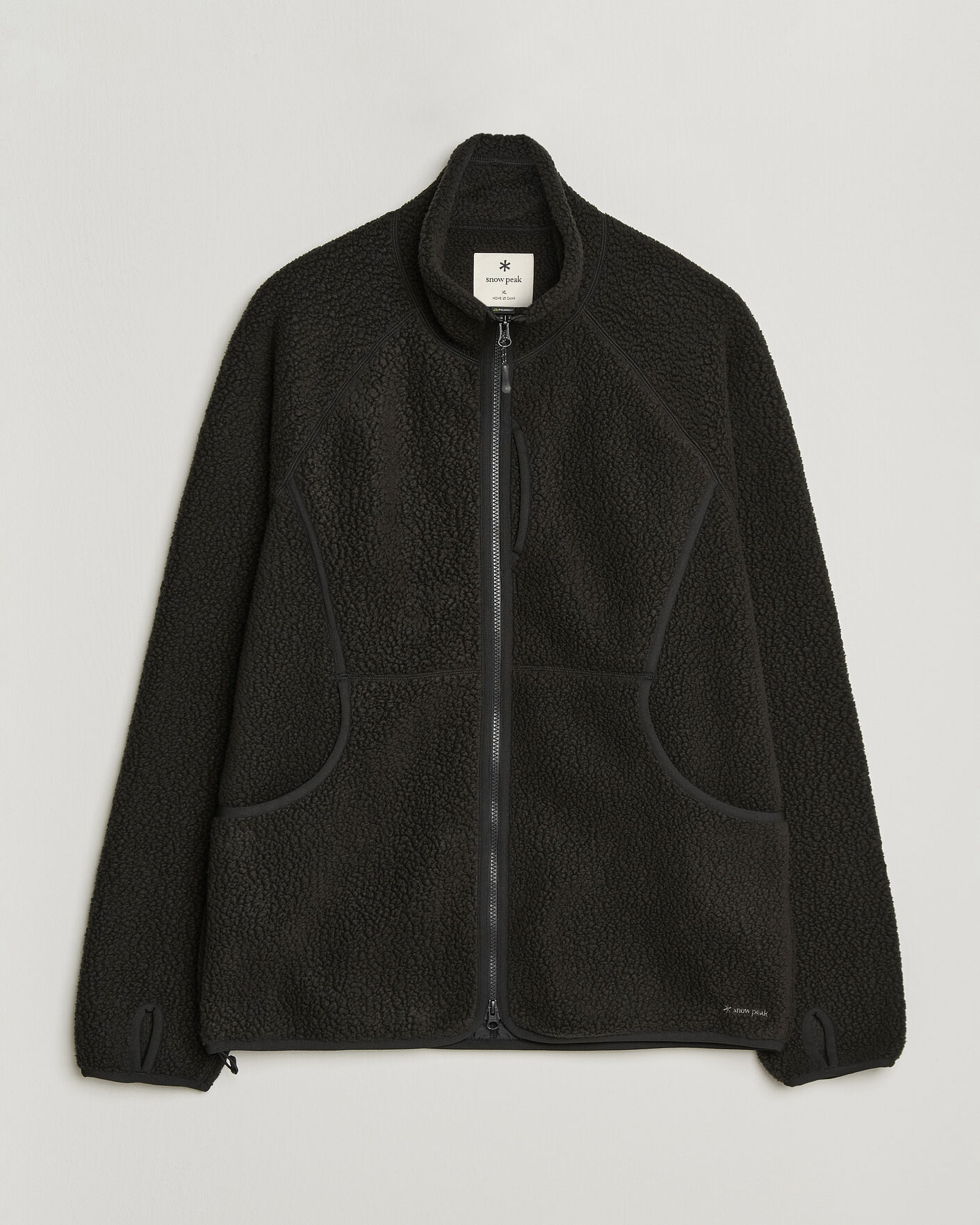 Herren | Jacken | Snow Peak | Thermal Boa Fleece Jacket Black