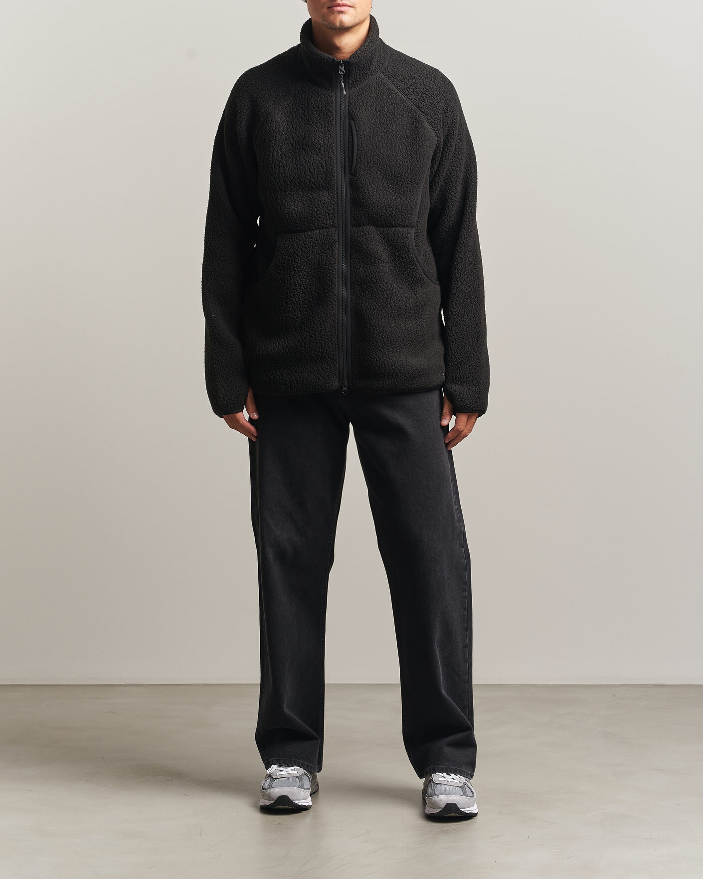 Herren | Jacken | Snow Peak | Thermal Boa Fleece Jacket Black
