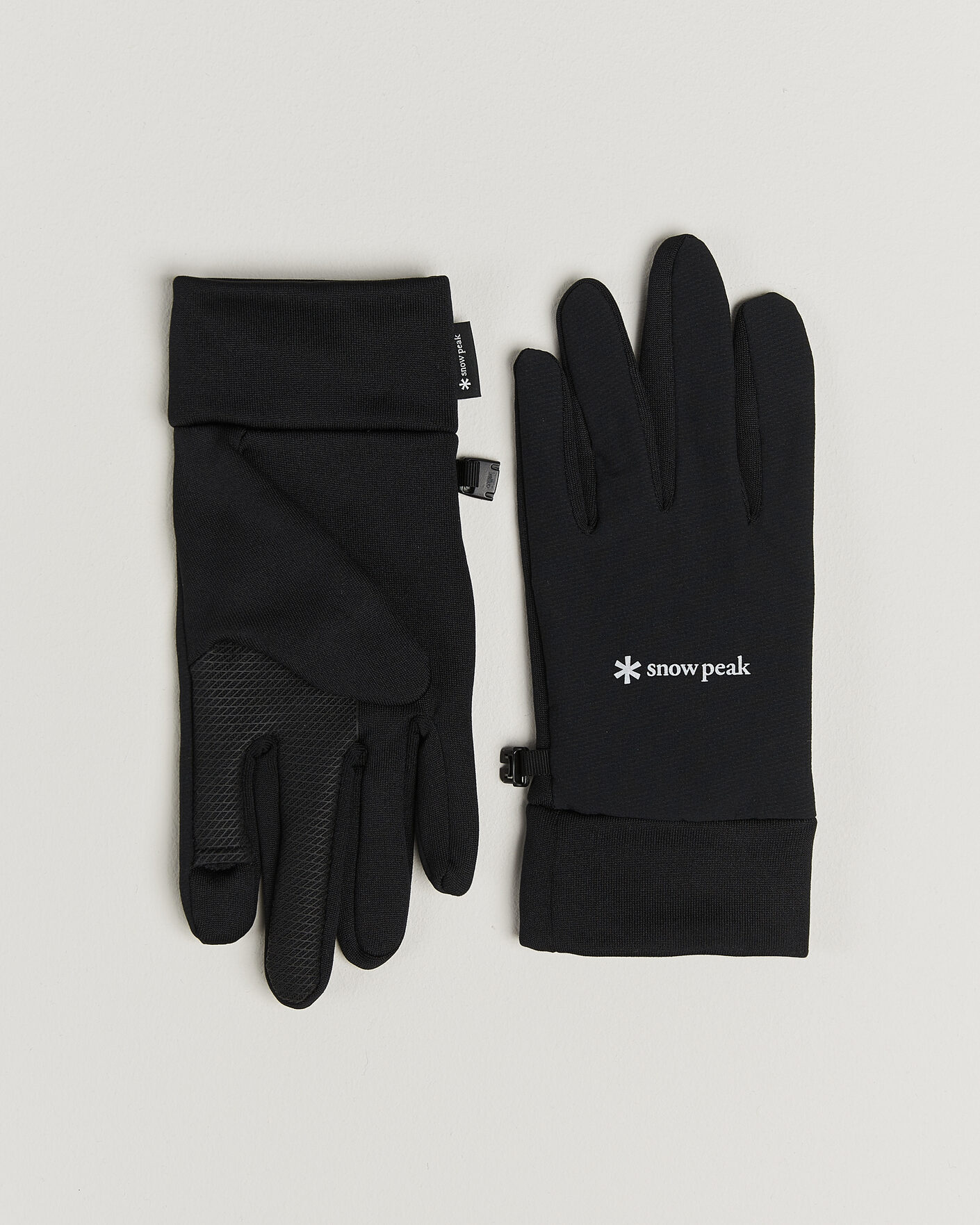 Herren | Handschuhe | Snow Peak | Polartec Power Stretch Gloves Black