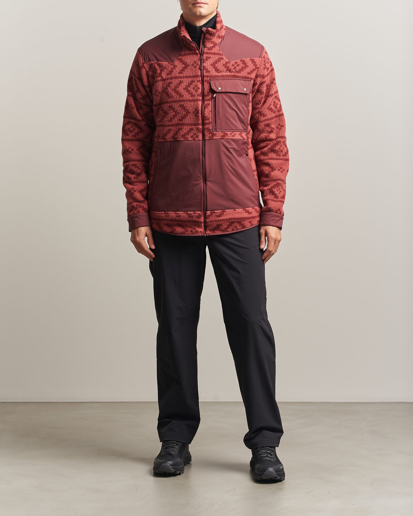 Herren | Jacken | Norrøna | Tamok Warm3 Fleece Jacket Cowhide