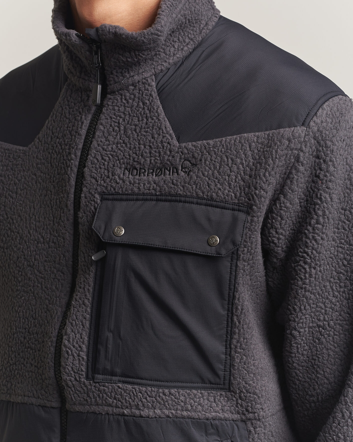 Herren | Jacken | Norrøna | Tamok Warm3 Fleece Jacket Phantom