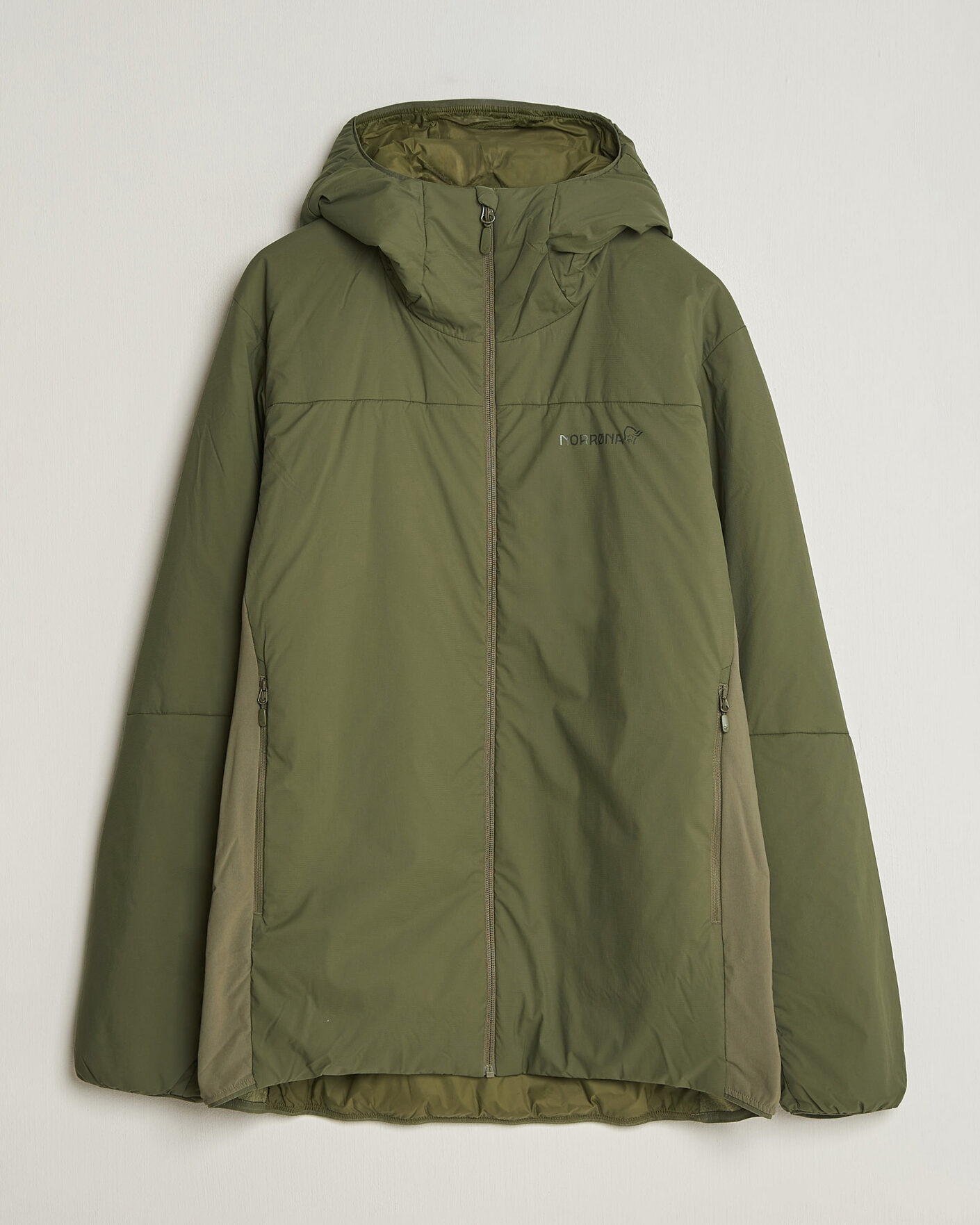 Herren | Jacken | Norrøna | Femund Thermo Zip Hood Olive Night