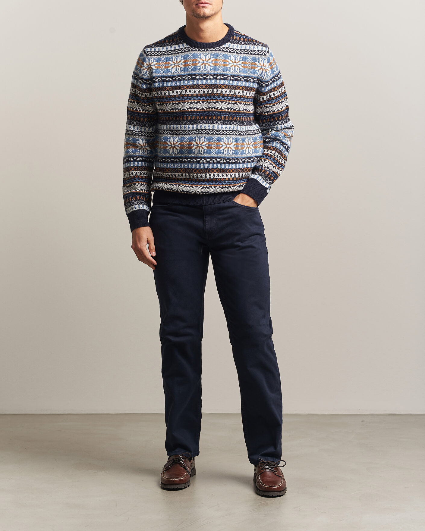Herren | Hosen | Gant | Regular Fit Moleskin 5-Pocket Pants Evening Blue
