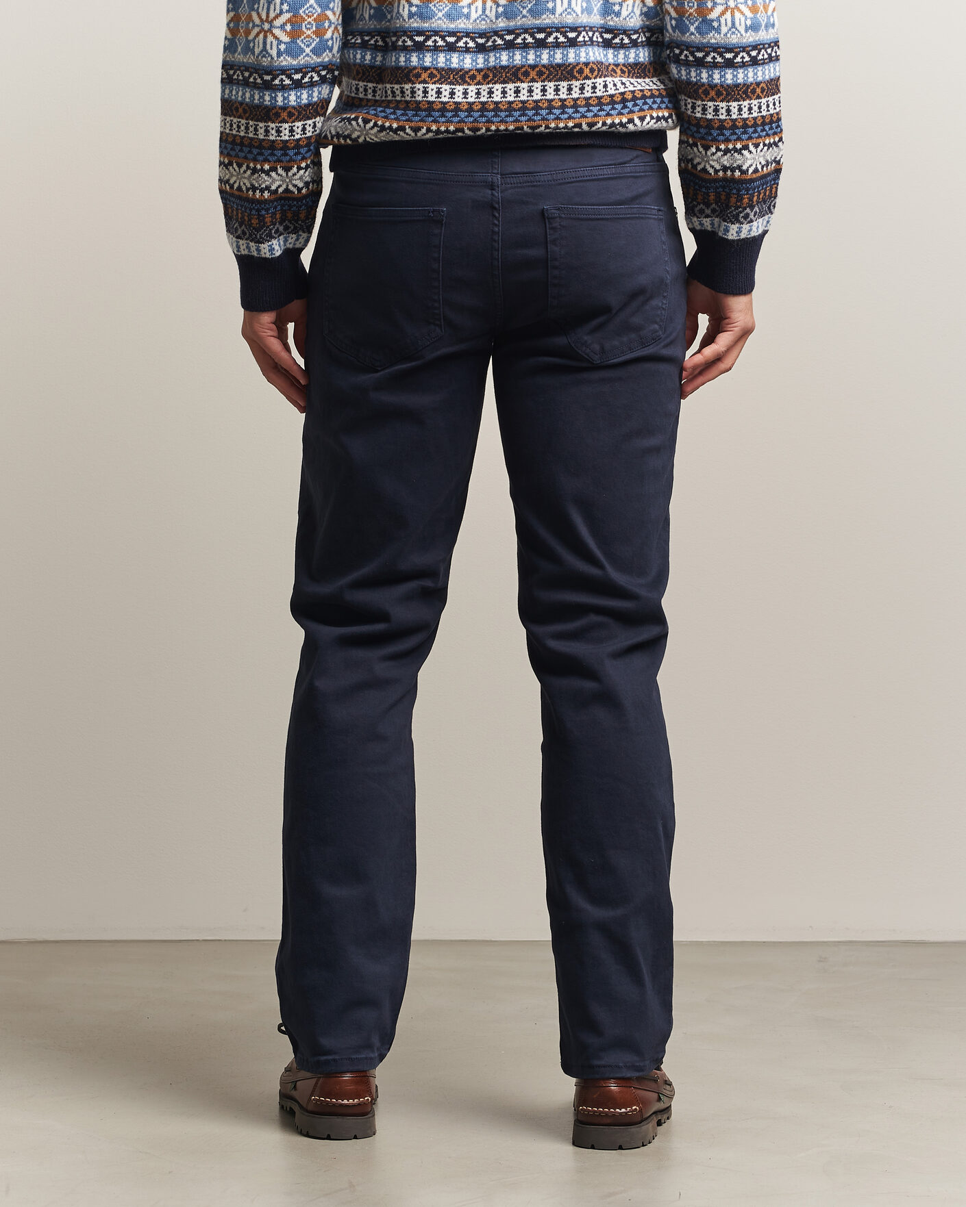 Herren | Hosen | Gant | Regular Fit Moleskin 5-Pocket Pants Evening Blue