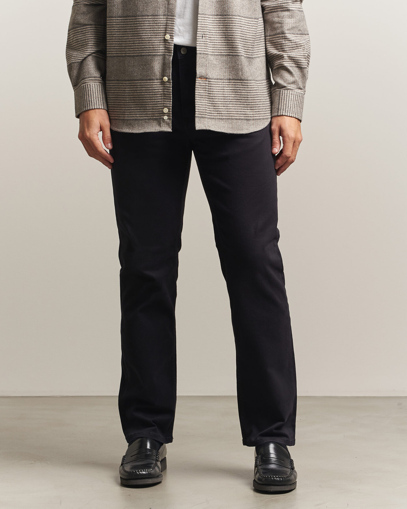 Herren | Hosen | Gant | Regular Fit Moleskin 5-Pocket Pants Black