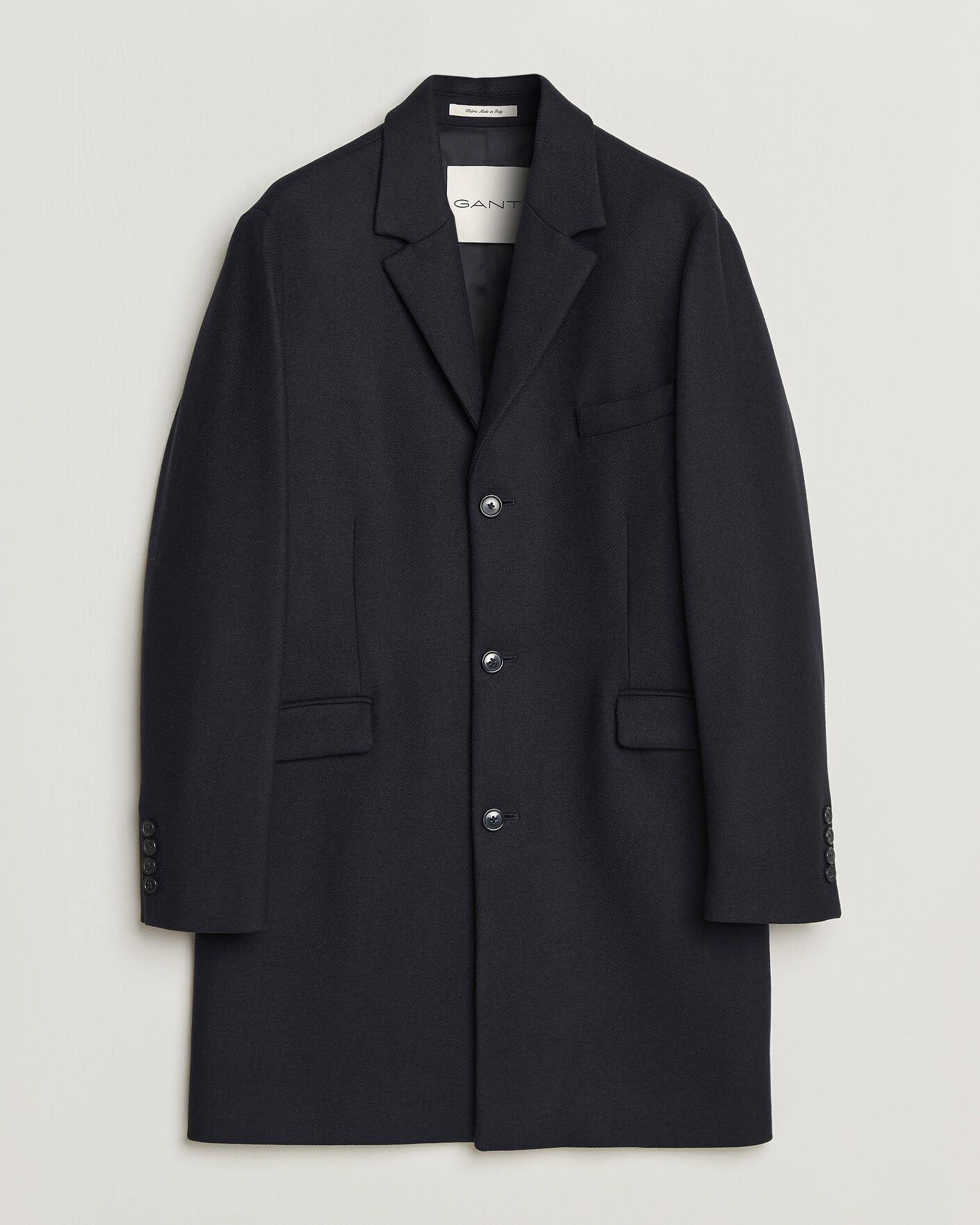 Herren | Jacken | Gant | Classic Wool/Cashmere Coat Evening Blue