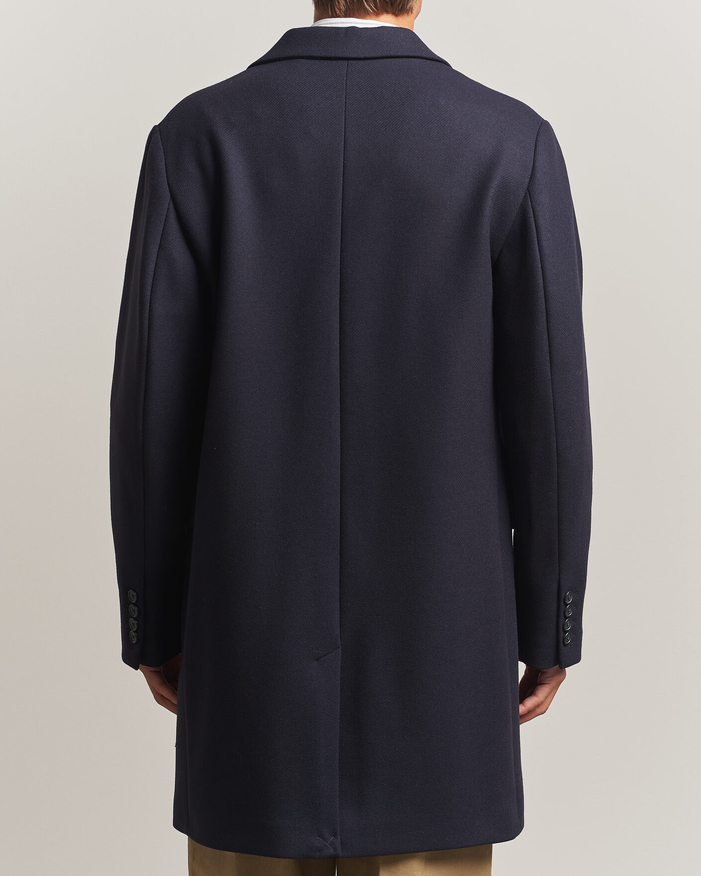 Herren | Jacken | Gant | Classic Wool/Cashmere Coat Evening Blue