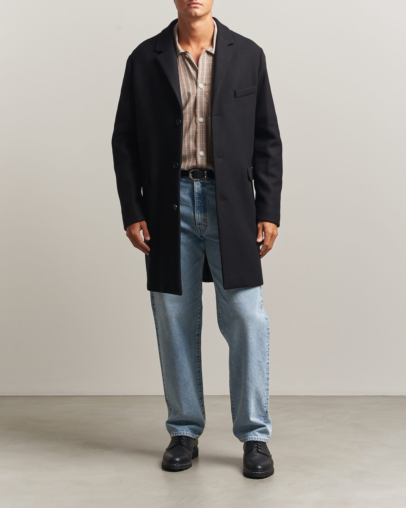 Herren | Jacken | Gant | Classic Wool/Cashmere Coat Black