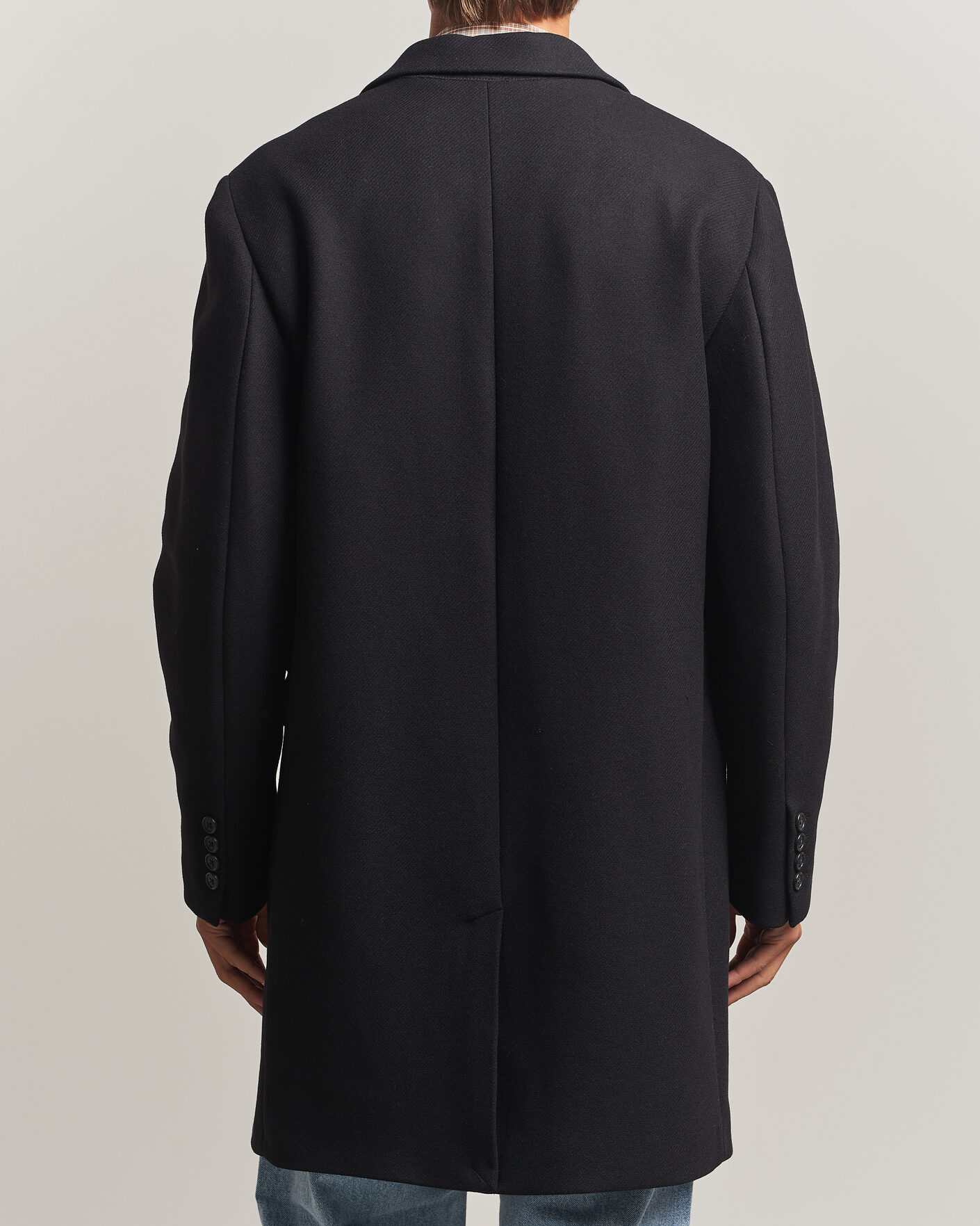 Herren | Jacken | Gant | Classic Wool/Cashmere Coat Black