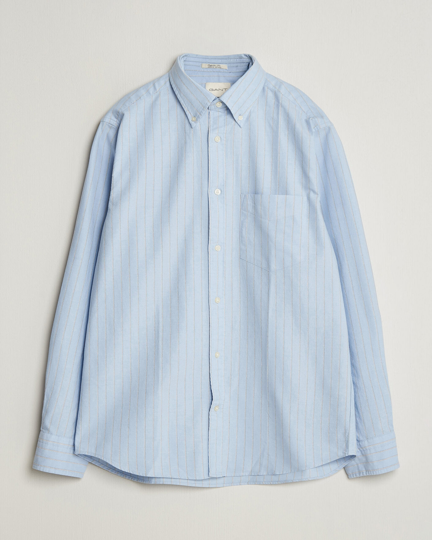 Herren | Hemden | Gant | Regular Fit Archive Oxford Striped Shirt Clear Sky