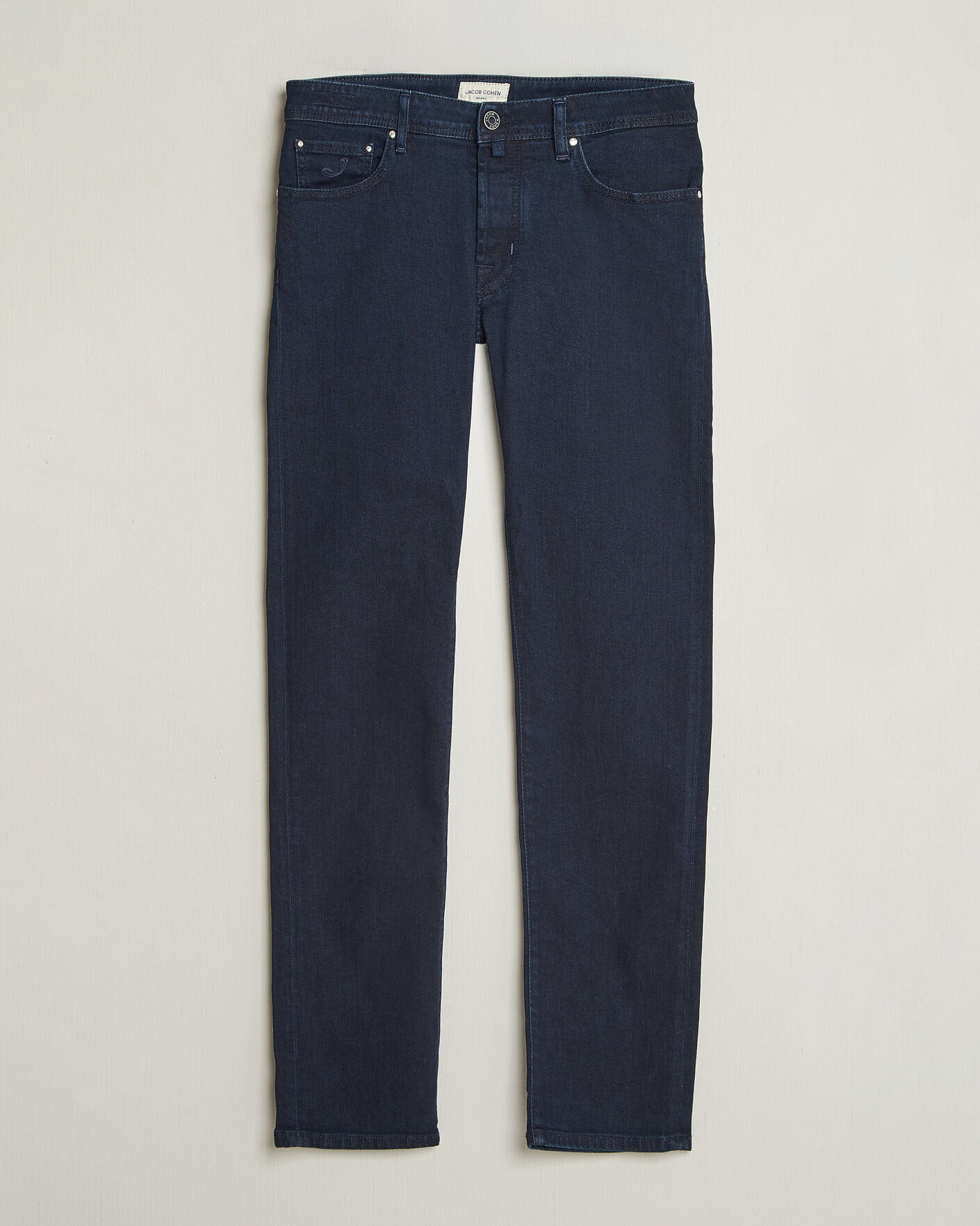 Herren | Jeans | Jacob Cohën | Bard Slim Fit Stretch Jeans Overdyed Blue