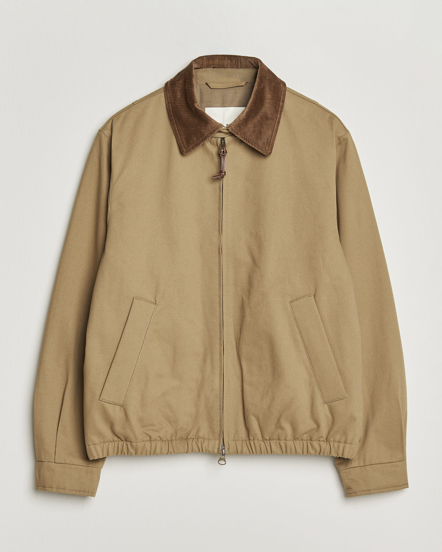 Herren | Jacken | Gant | Moleskin Harrington Jacket Light Taupe