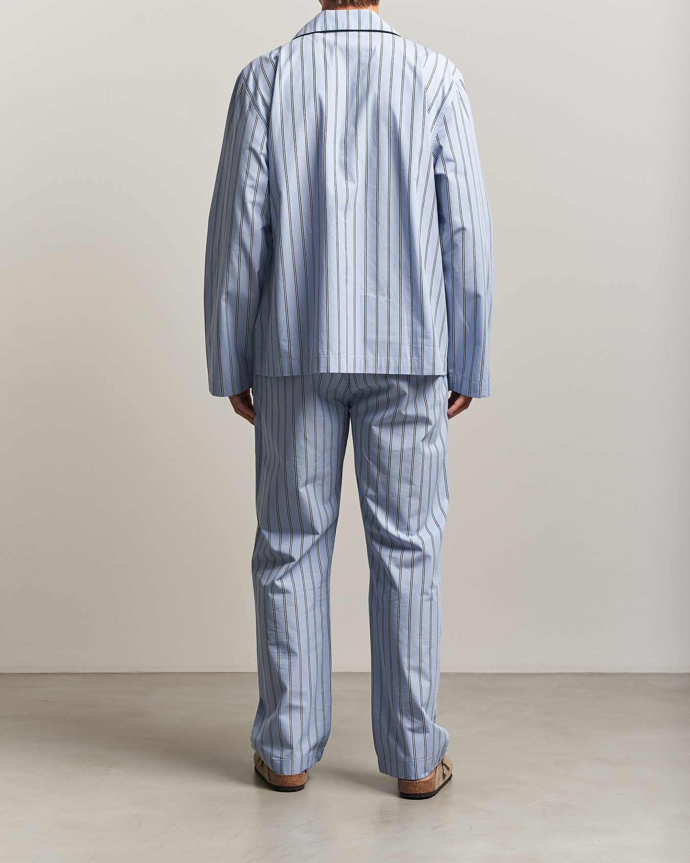 Herren | Schlafanzüge & Bademäntel | Gant | Poplin Striped Pyjama Set Light Blue