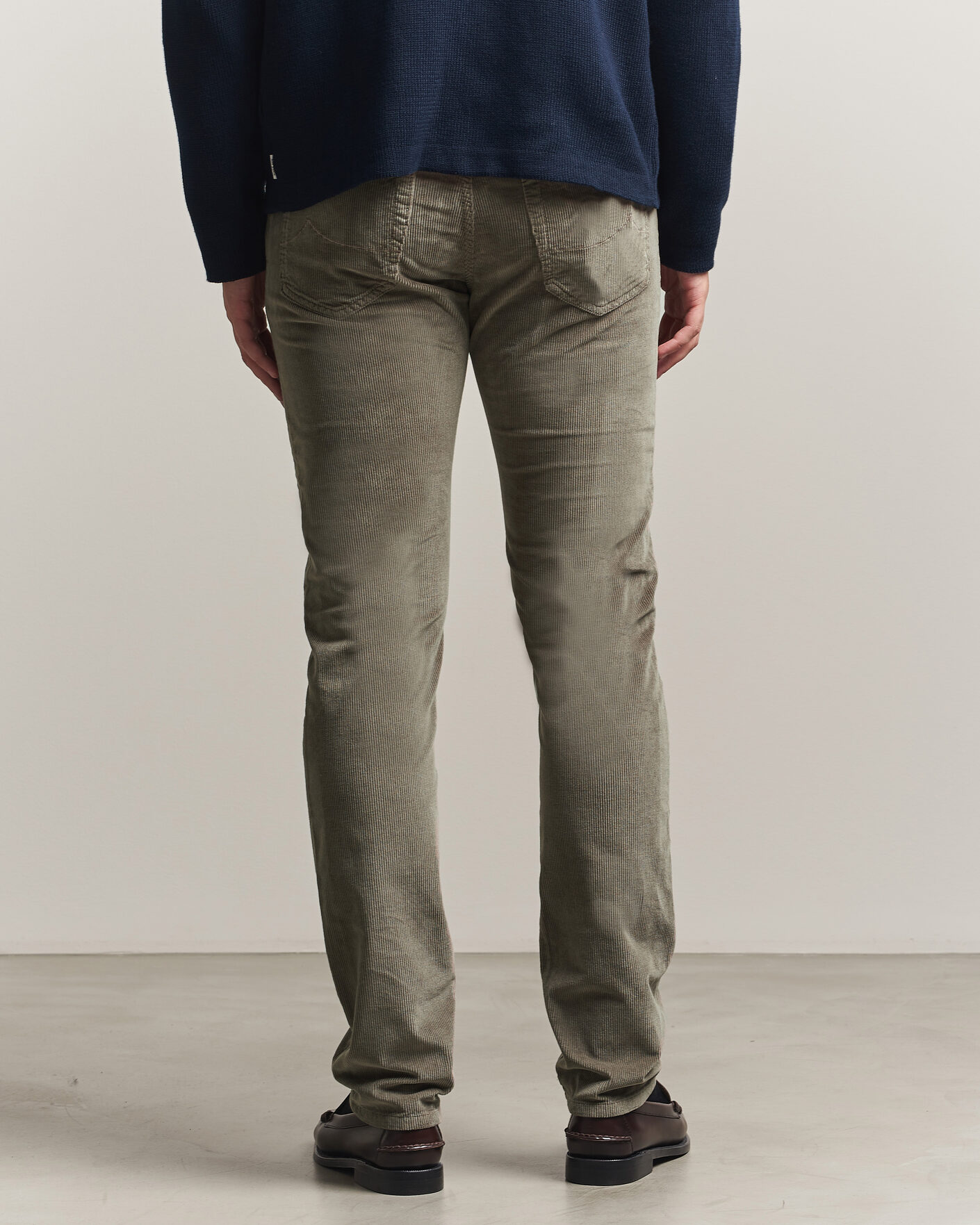 Herren | Hosen | Jacob Cohën | Bard 5-Pocket Medium Corduroy Trousers Taupe