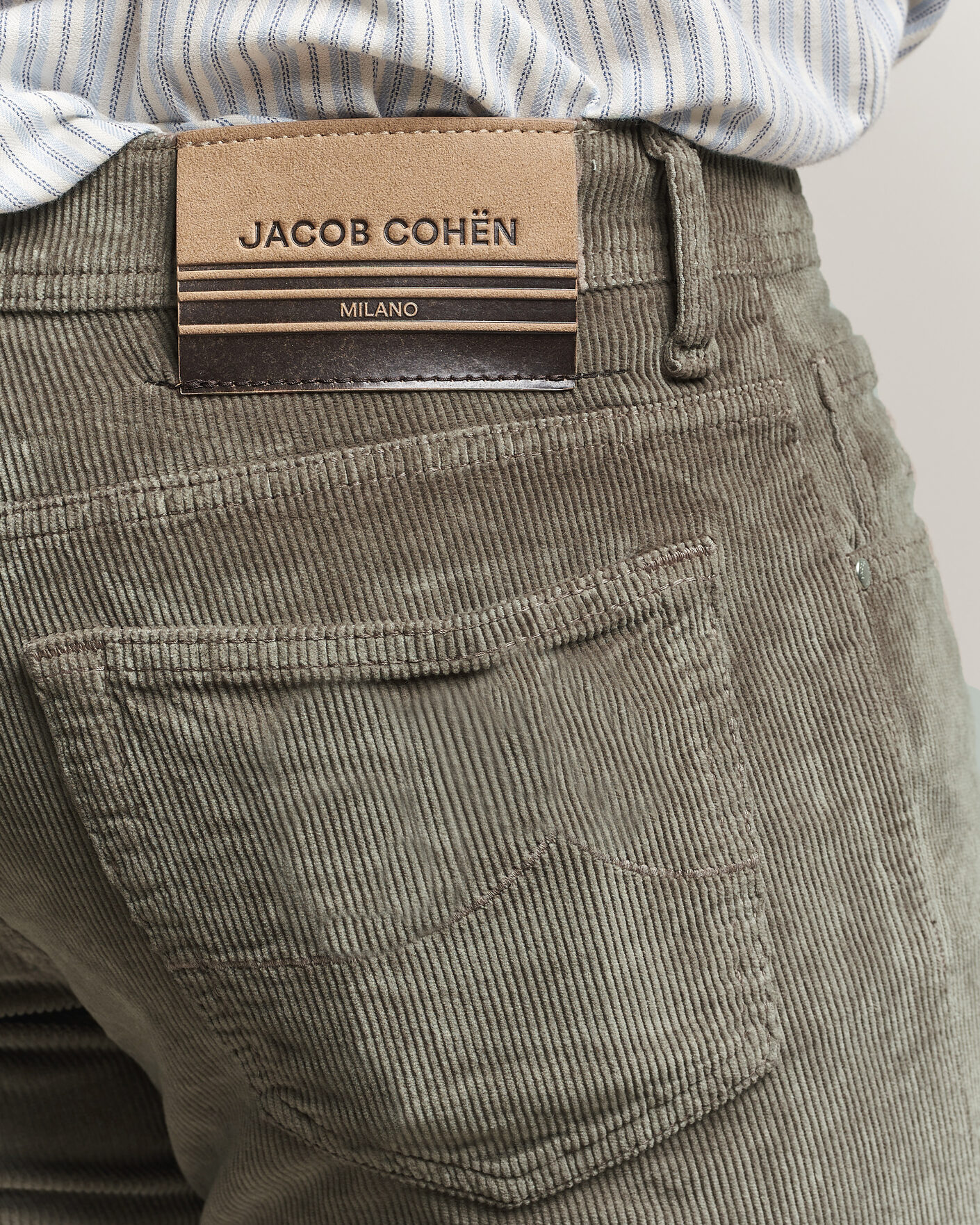 Herren | Hosen | Jacob Cohën | Bard 5-Pocket Medium Corduroy Trousers Taupe