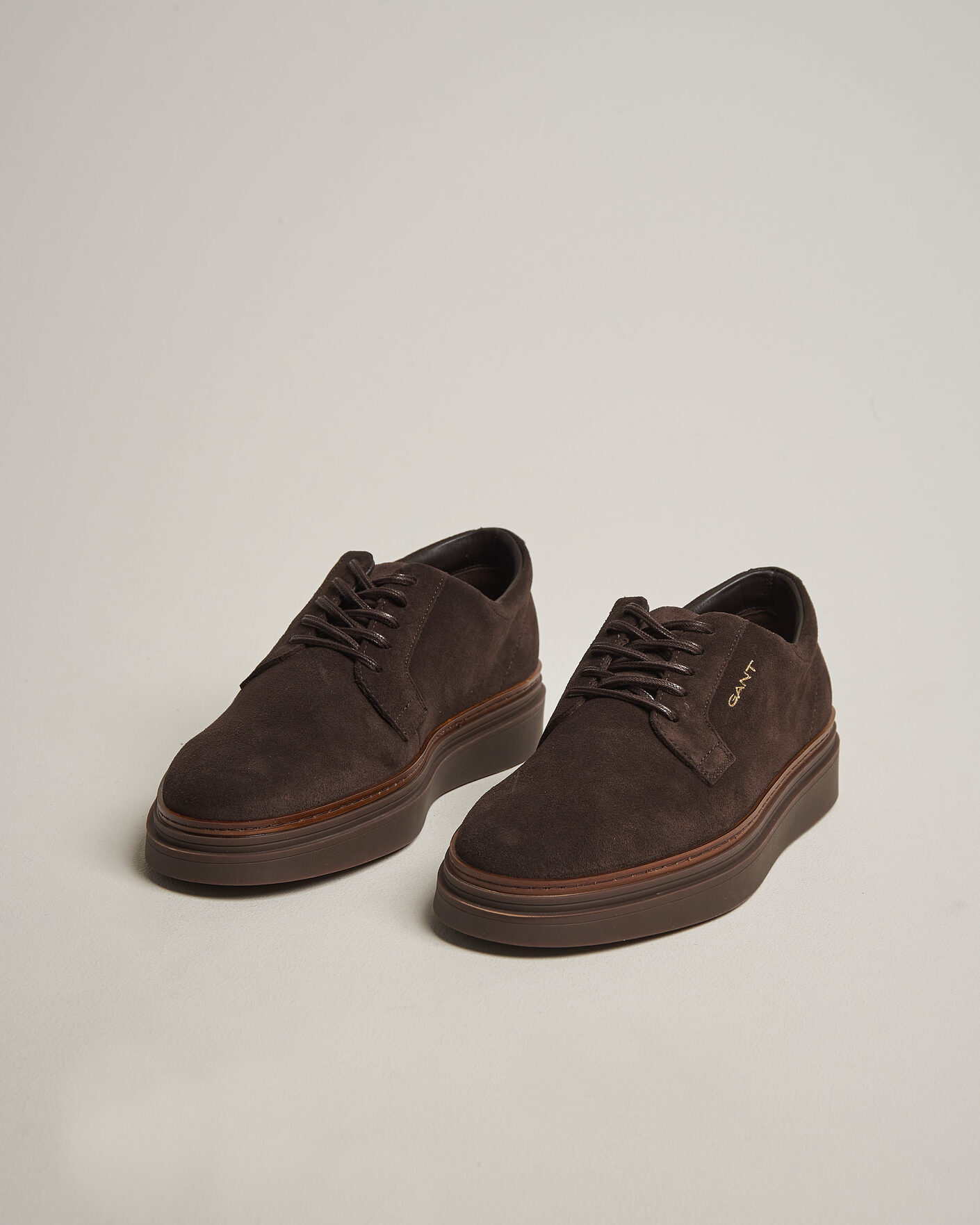 Herren | Sneaker | Gant | Kinzoon Suede Derby Sneaker Espresso Brown