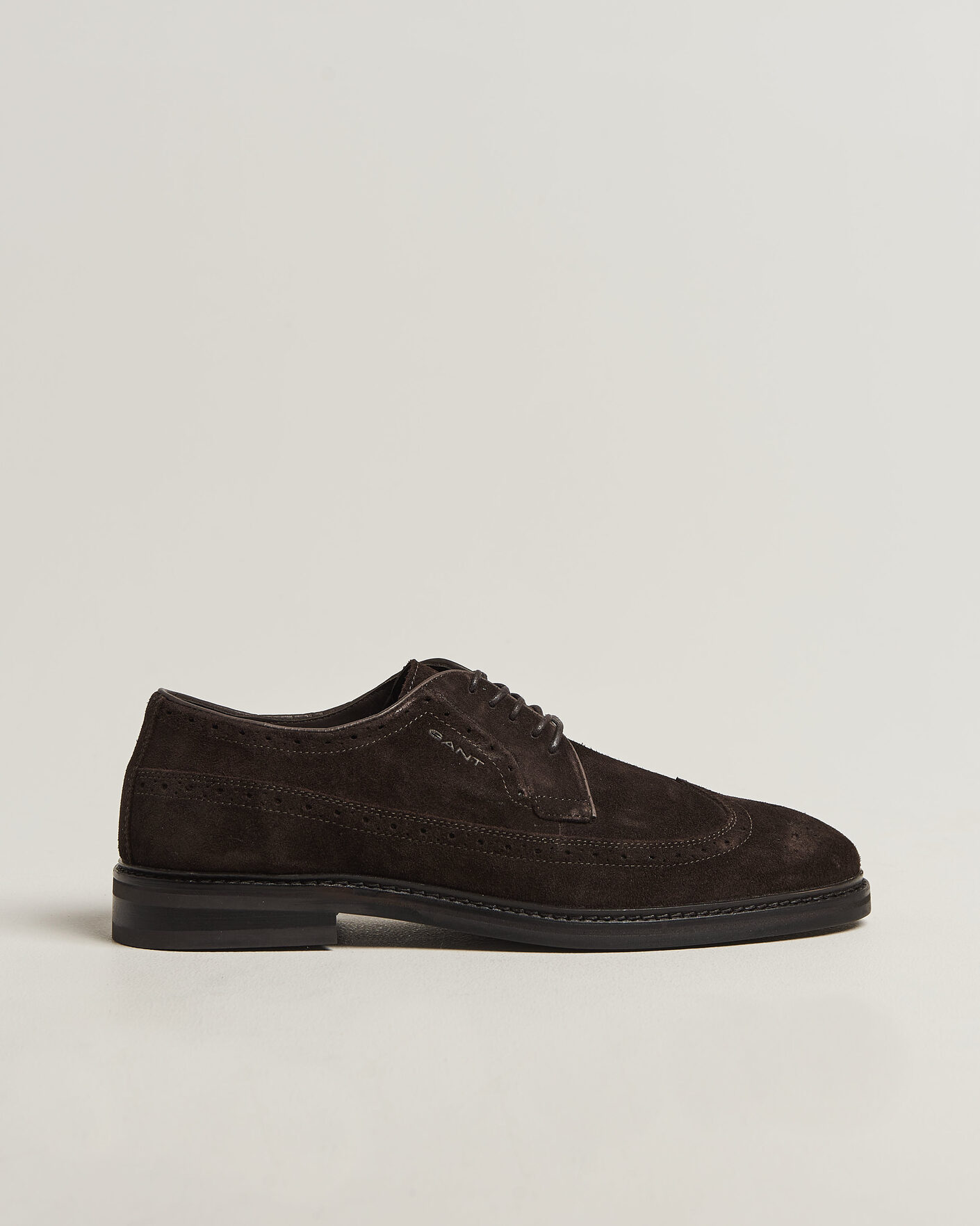 Herren | Brogue | Gant | Bidford Suede Brogues Dark Brown