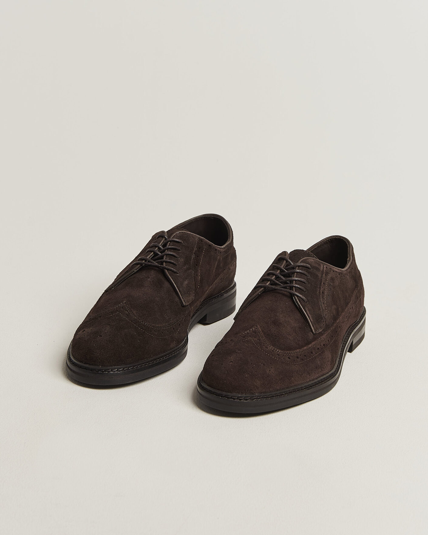 Herren | Brogue | Gant | Bidford Suede Brogues Dark Brown