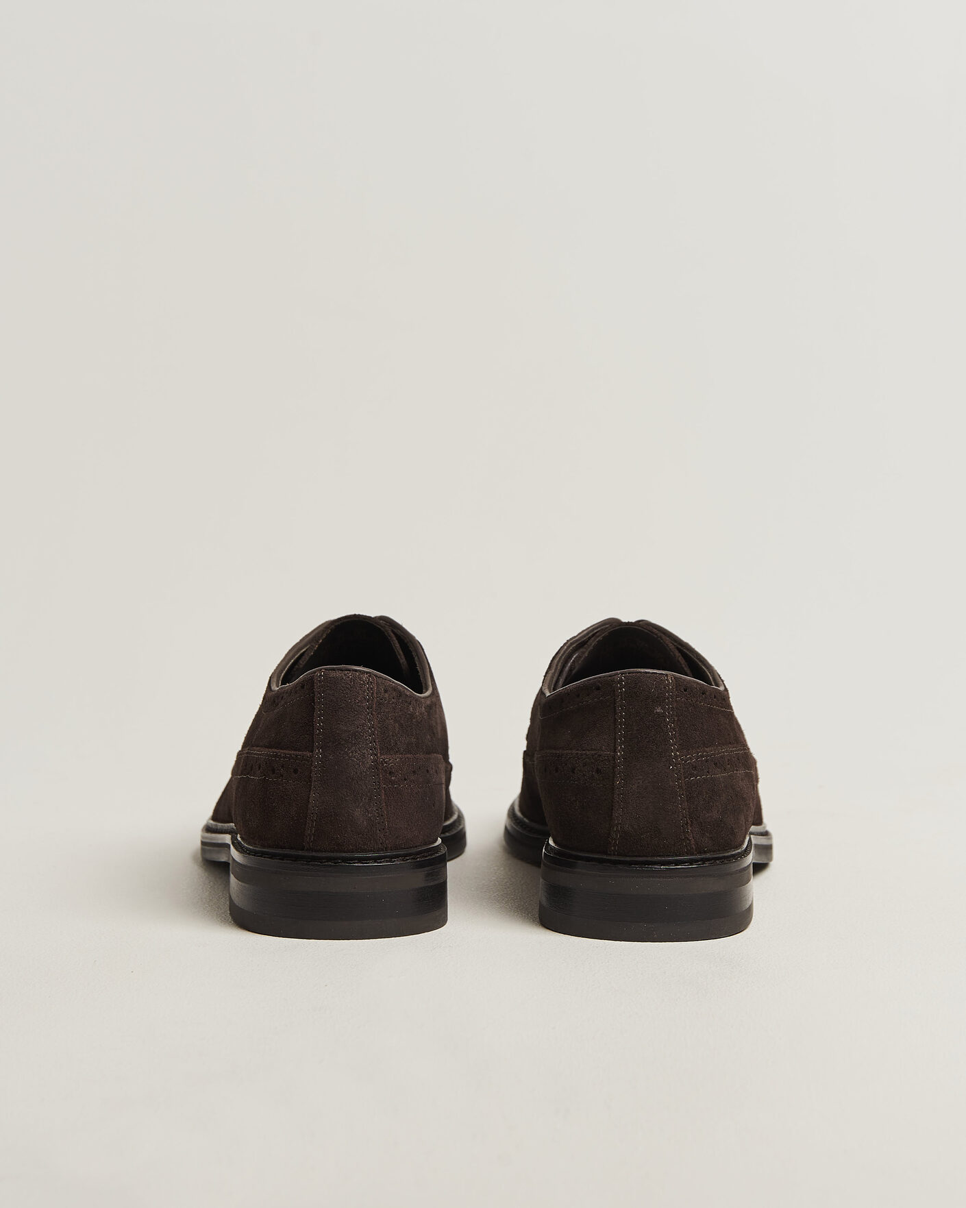Herren | Brogue | Gant | Bidford Suede Brogues Dark Brown