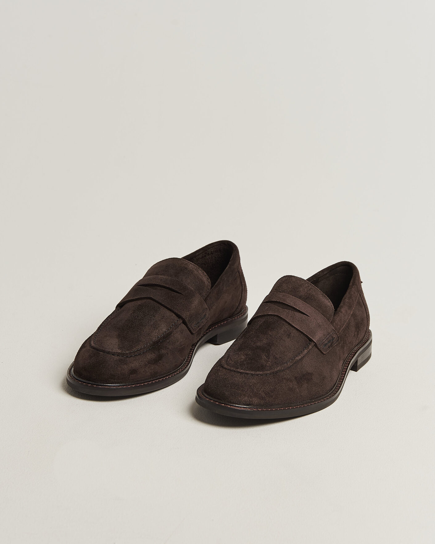 Herren | Loafer | Gant | Lozham Suede Loafer Dark Brown